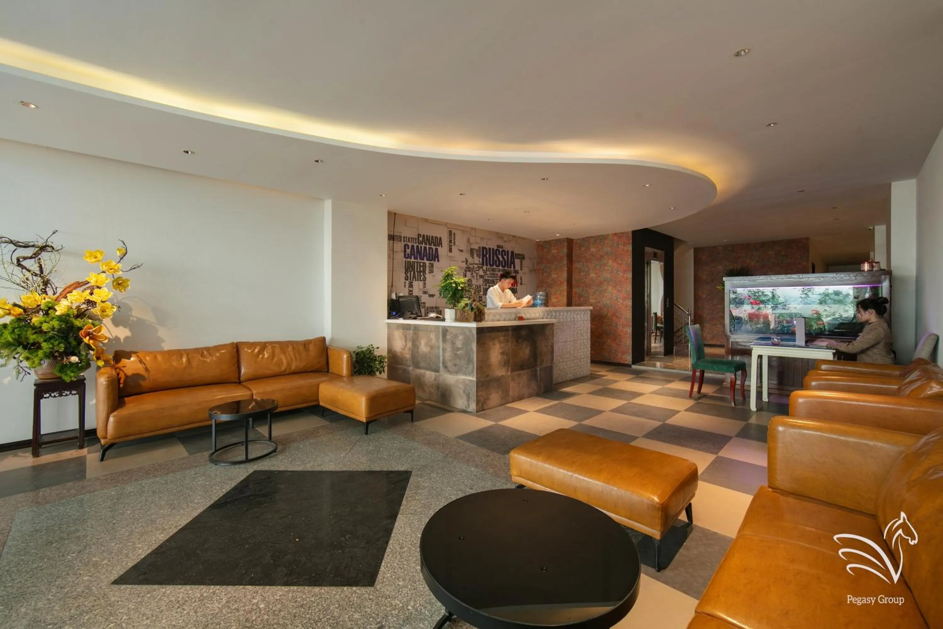 Lobby or reception in Westlake Pearl Suites & Spa 70 Xuan Dieu - By Pegasy Group