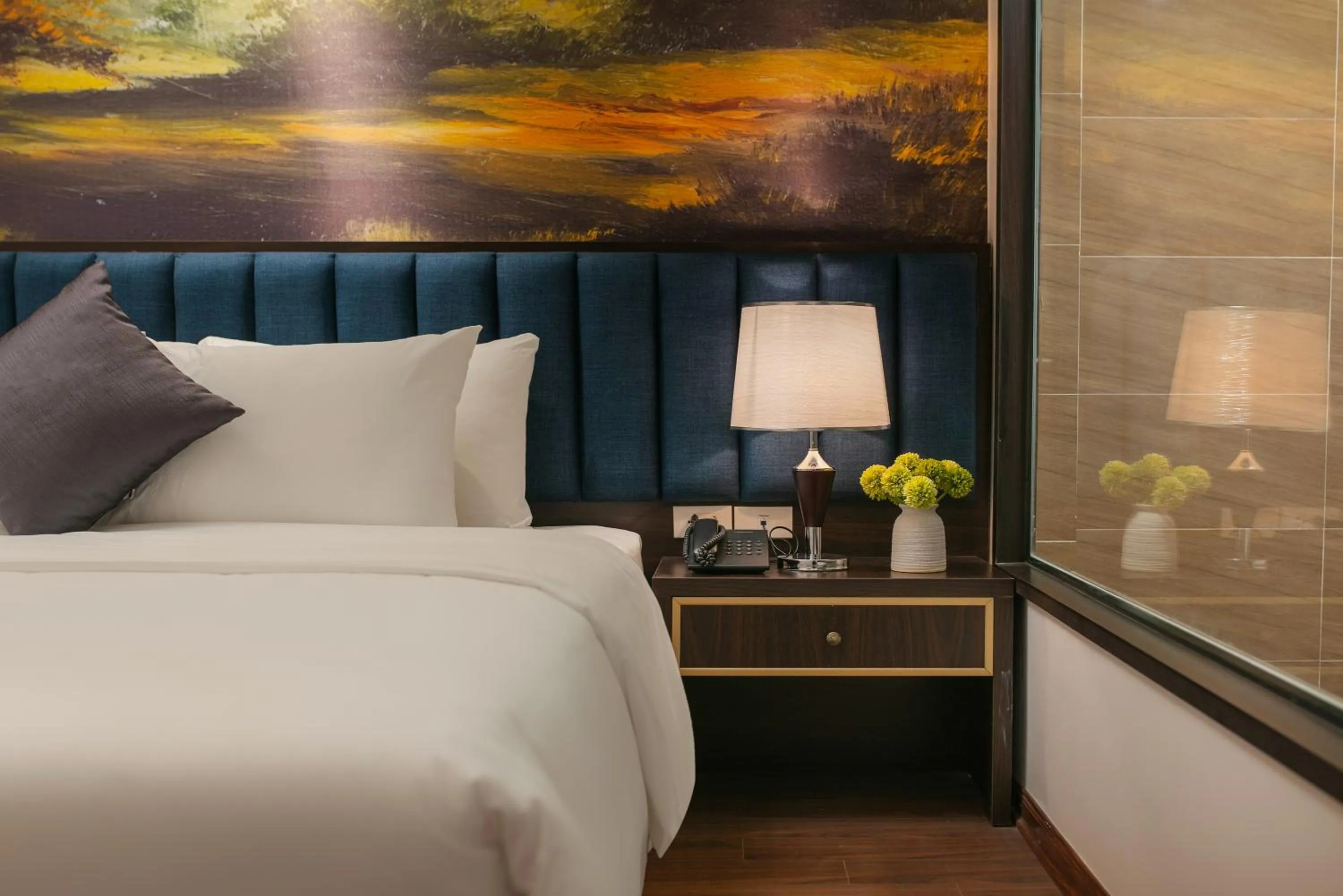 Bedroom, Bed in Westlake Pearl Suites & Spa 70 Xuan Dieu - By Pegasy Group