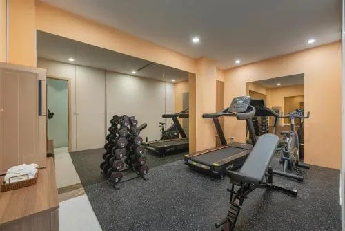 Fitness centre/facilities in Westlake Pearl Suites & Spa 70 Xuan Dieu - By Pegasy Group