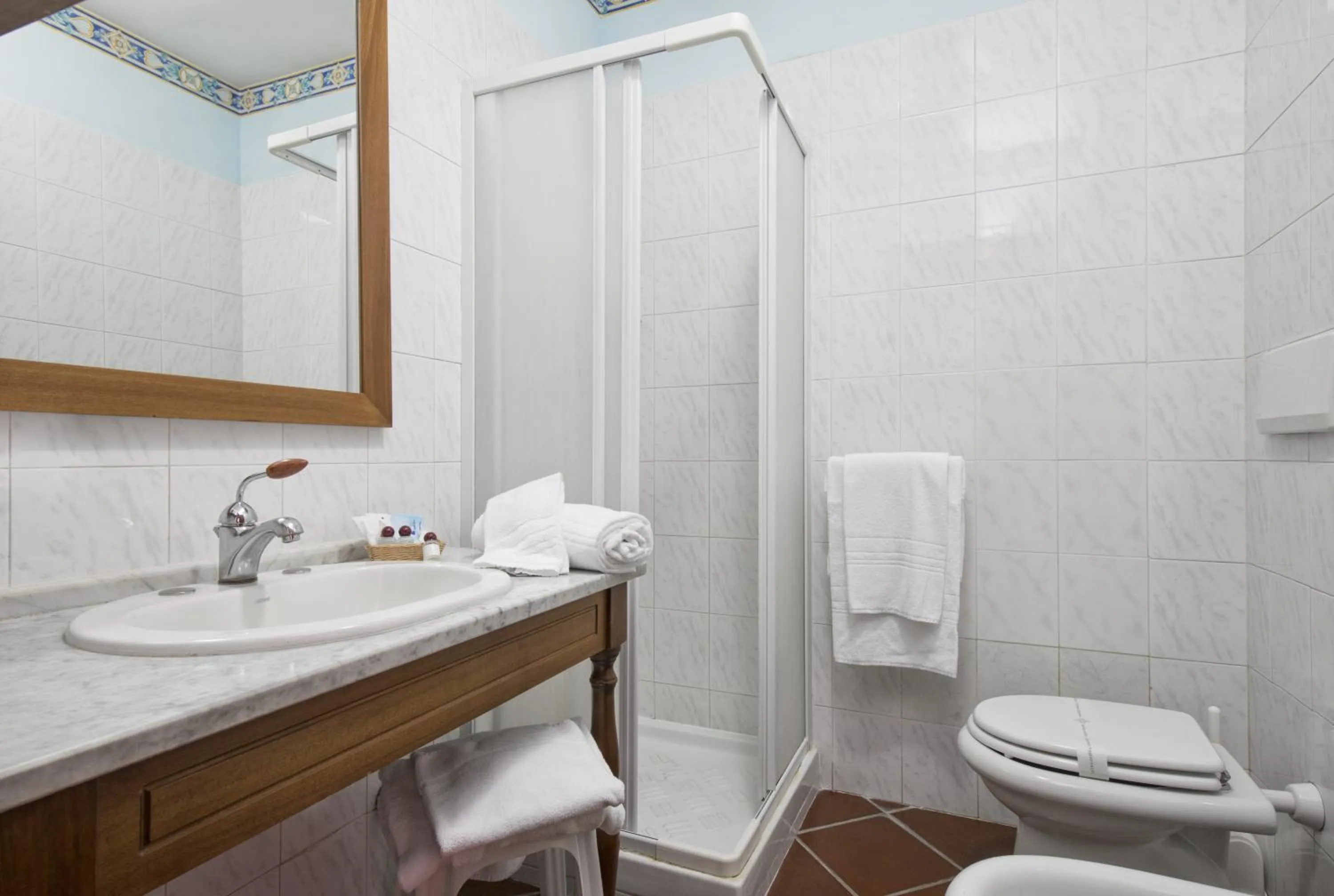 Bathroom in La Pineta Dei Liberti