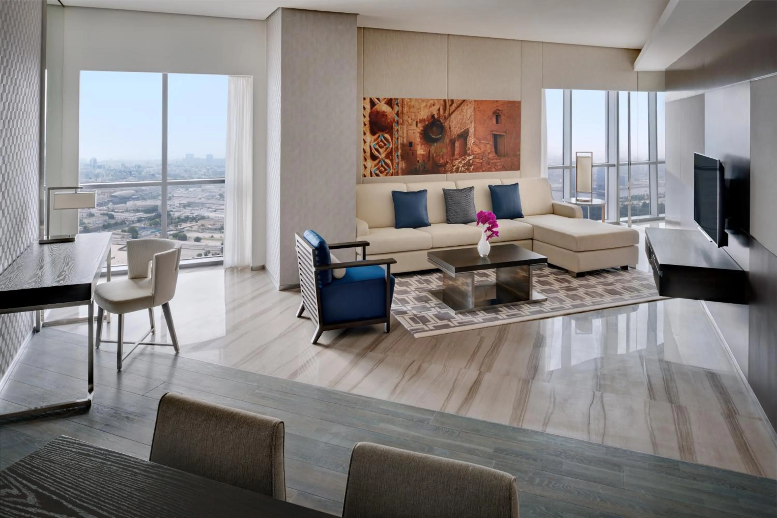 Living room in Hyatt Regency Creek Heights Residences