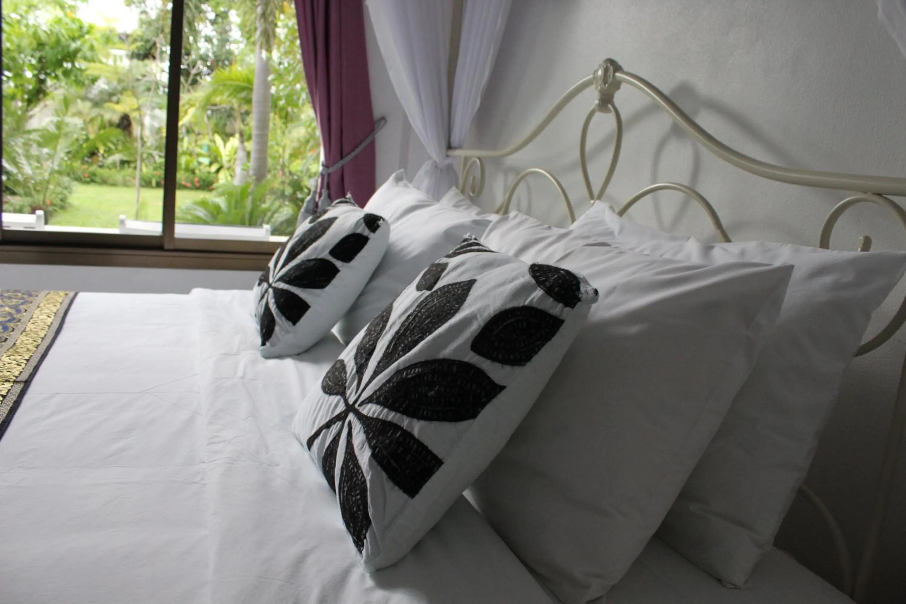 Bed in White Elephant Resort