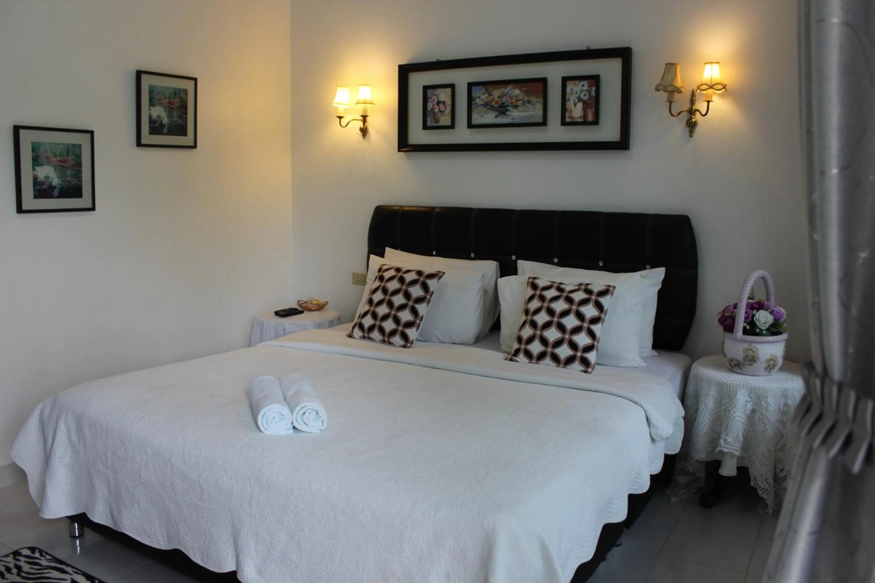 Bed in White Elephant Resort