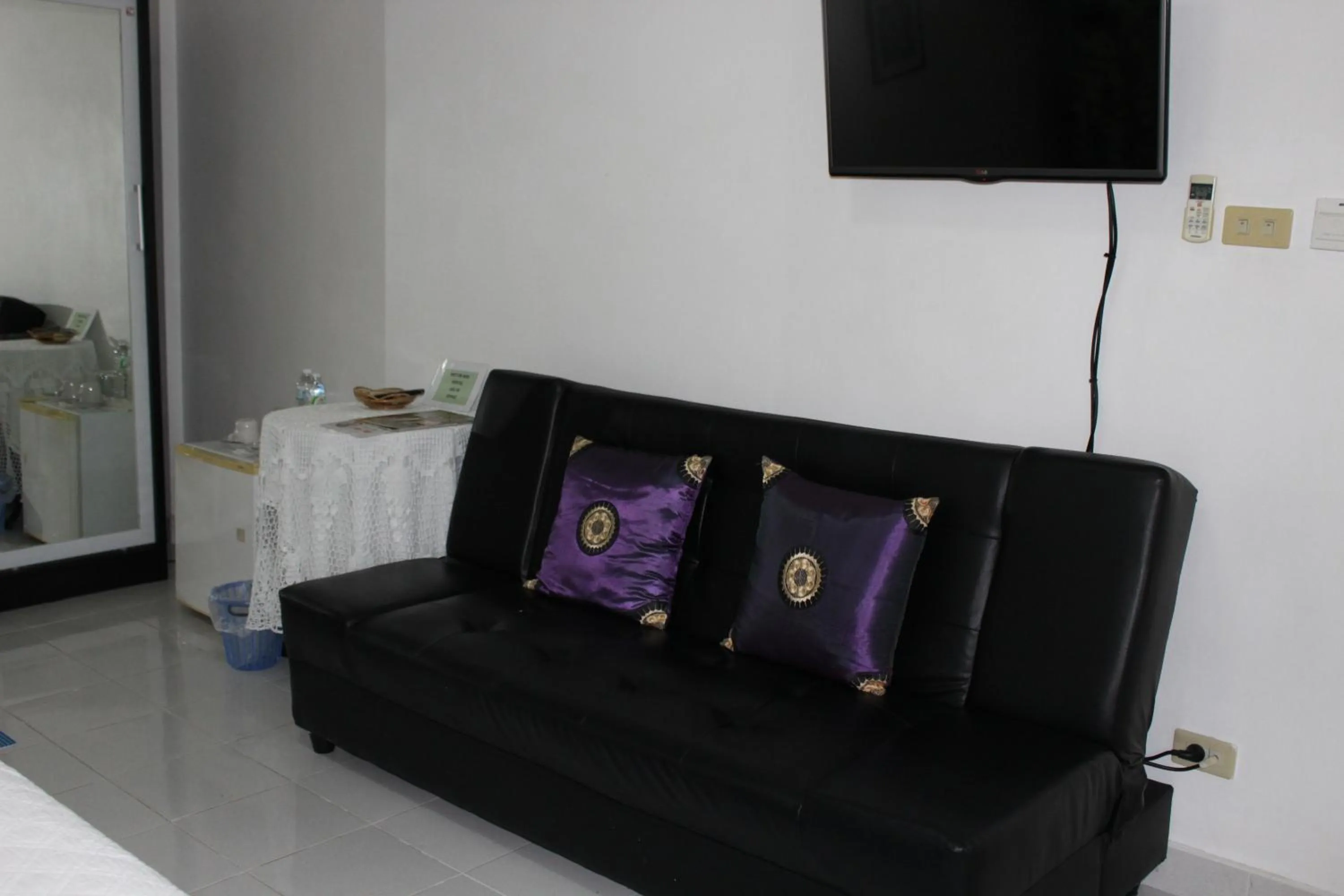 Bed in White Elephant Resort