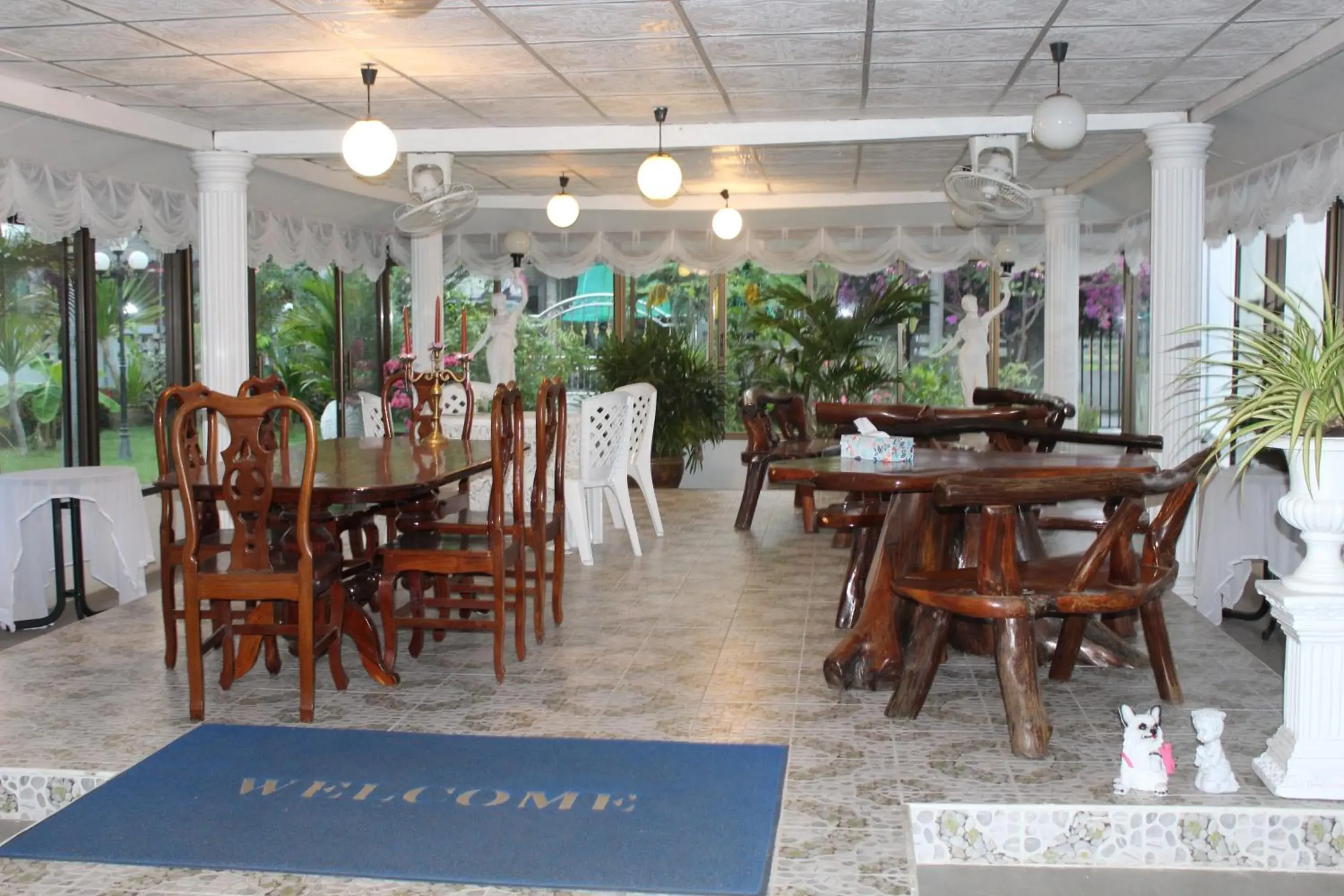 Breakfast in White Elephant Resort Breakfast in White Elephant Resort