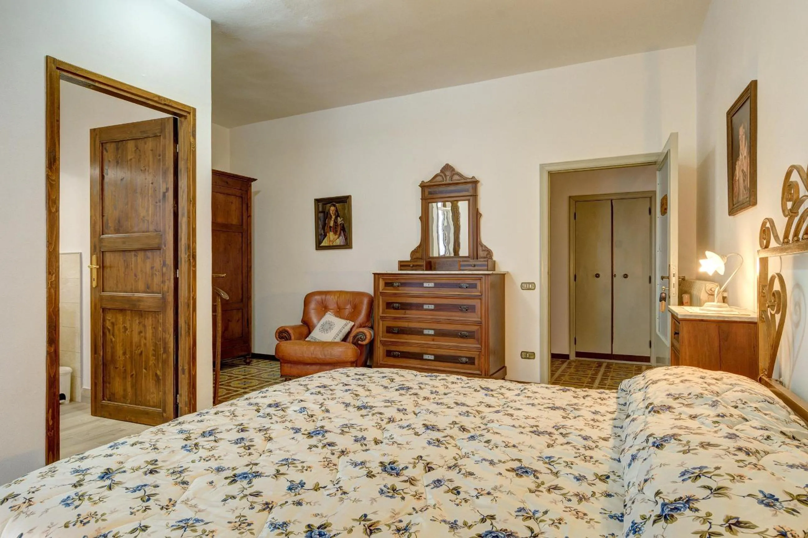 Bathroom, Bed in B&B Il Pozzo