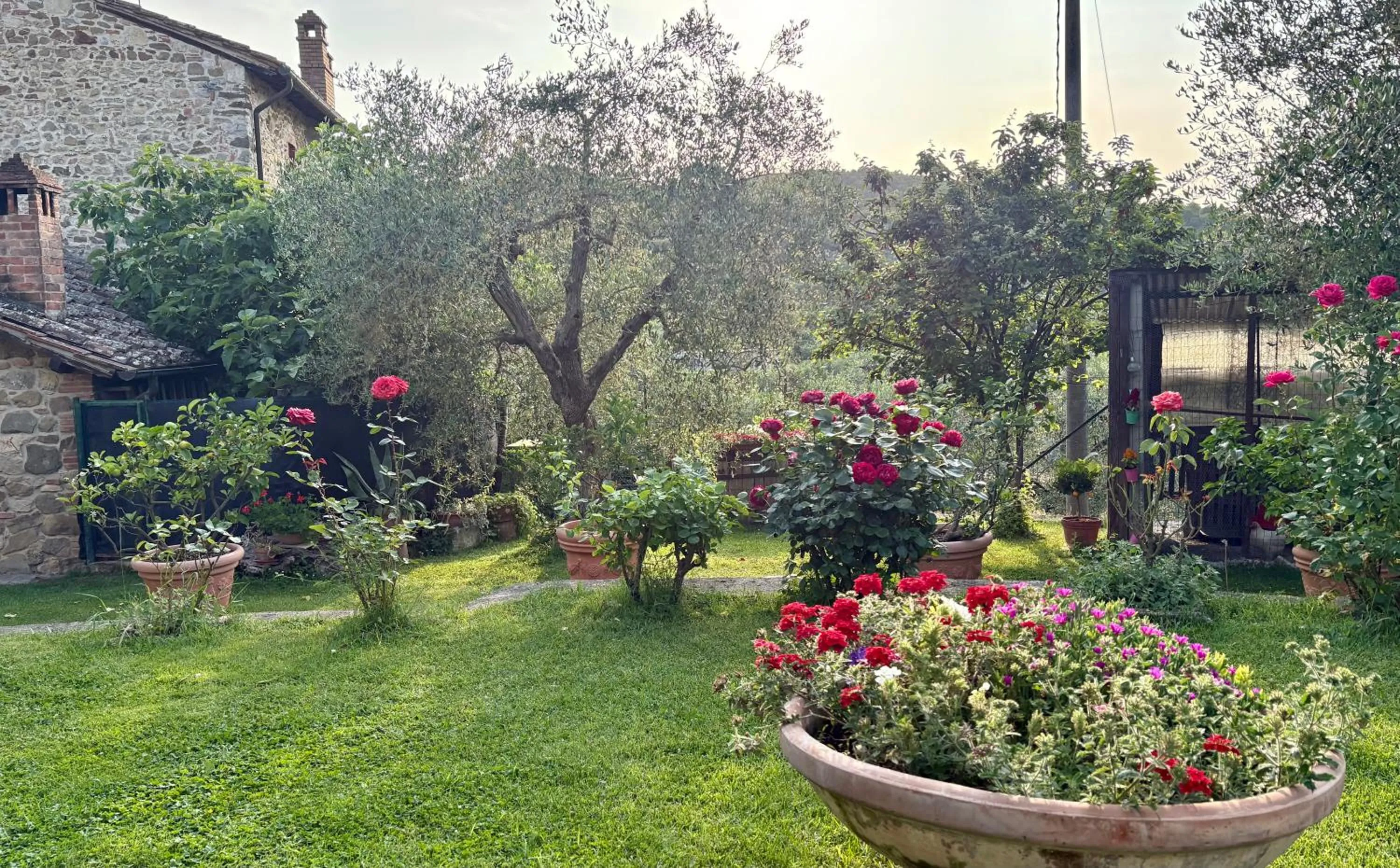 Garden in B&B Il Pozzo