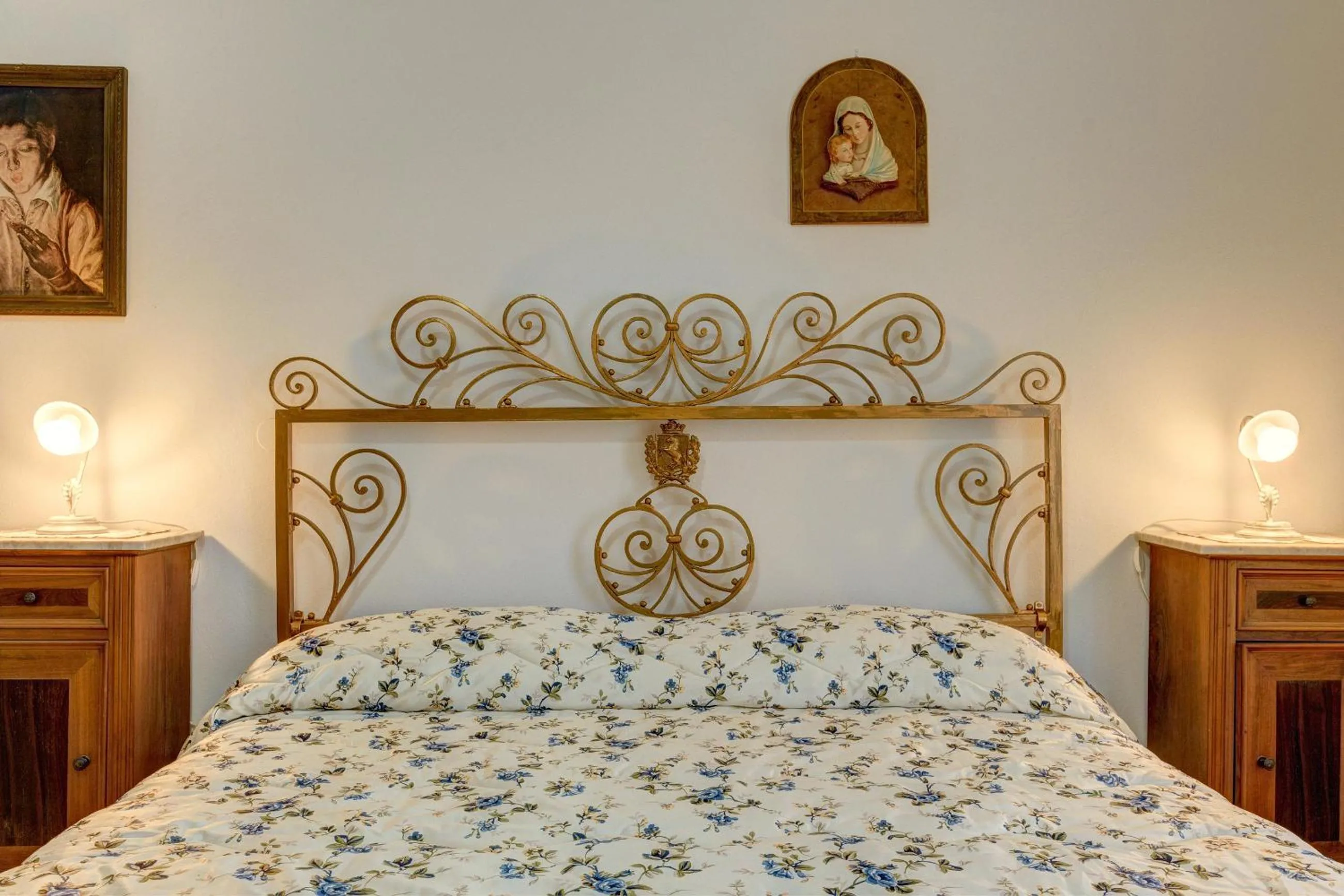 Bathroom, Bed in B&B Il Pozzo