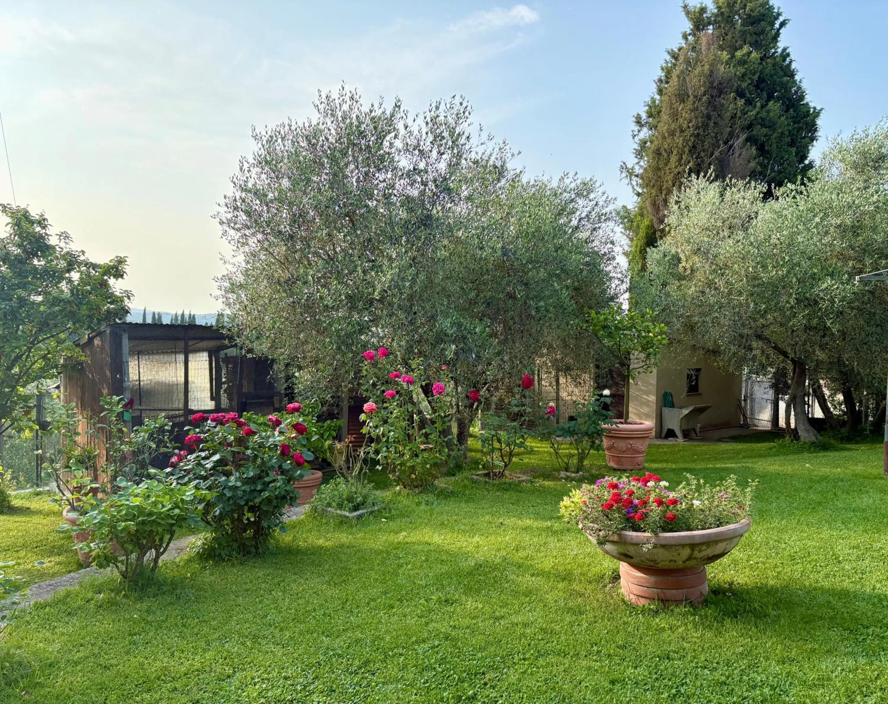 Garden in B&B Il Pozzo