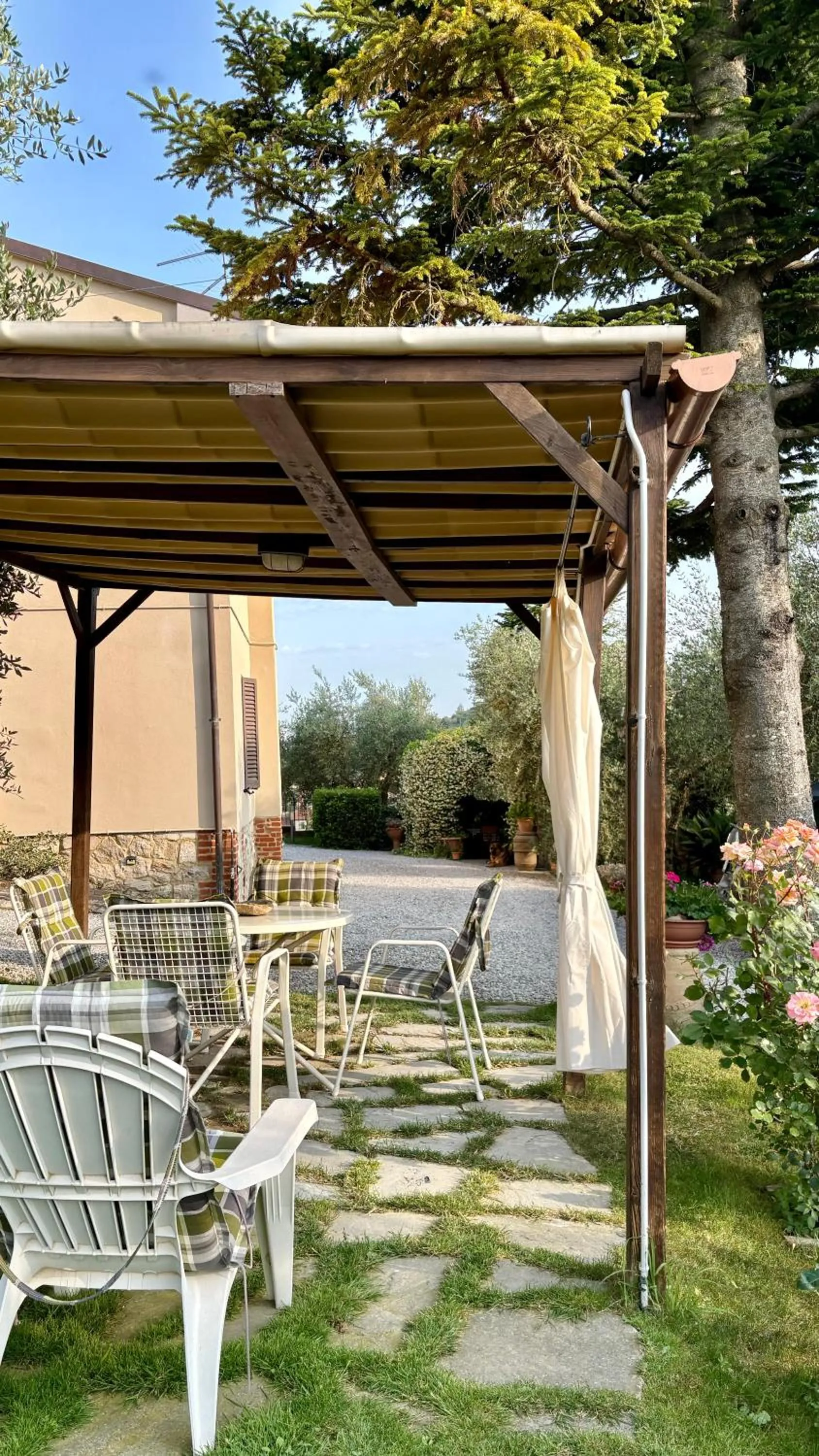 Patio in B&B Il Pozzo