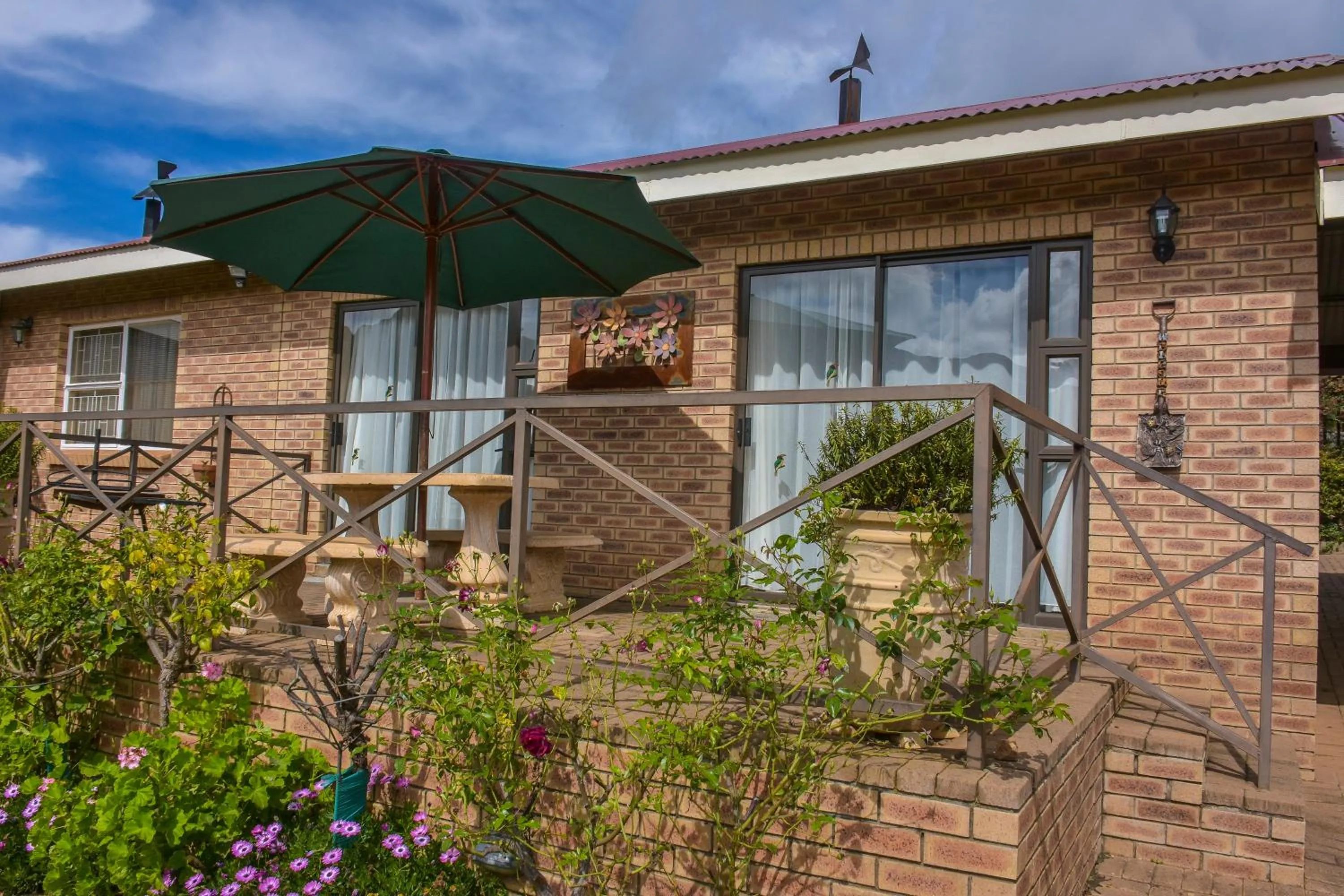 Patio in Clarens Retreat