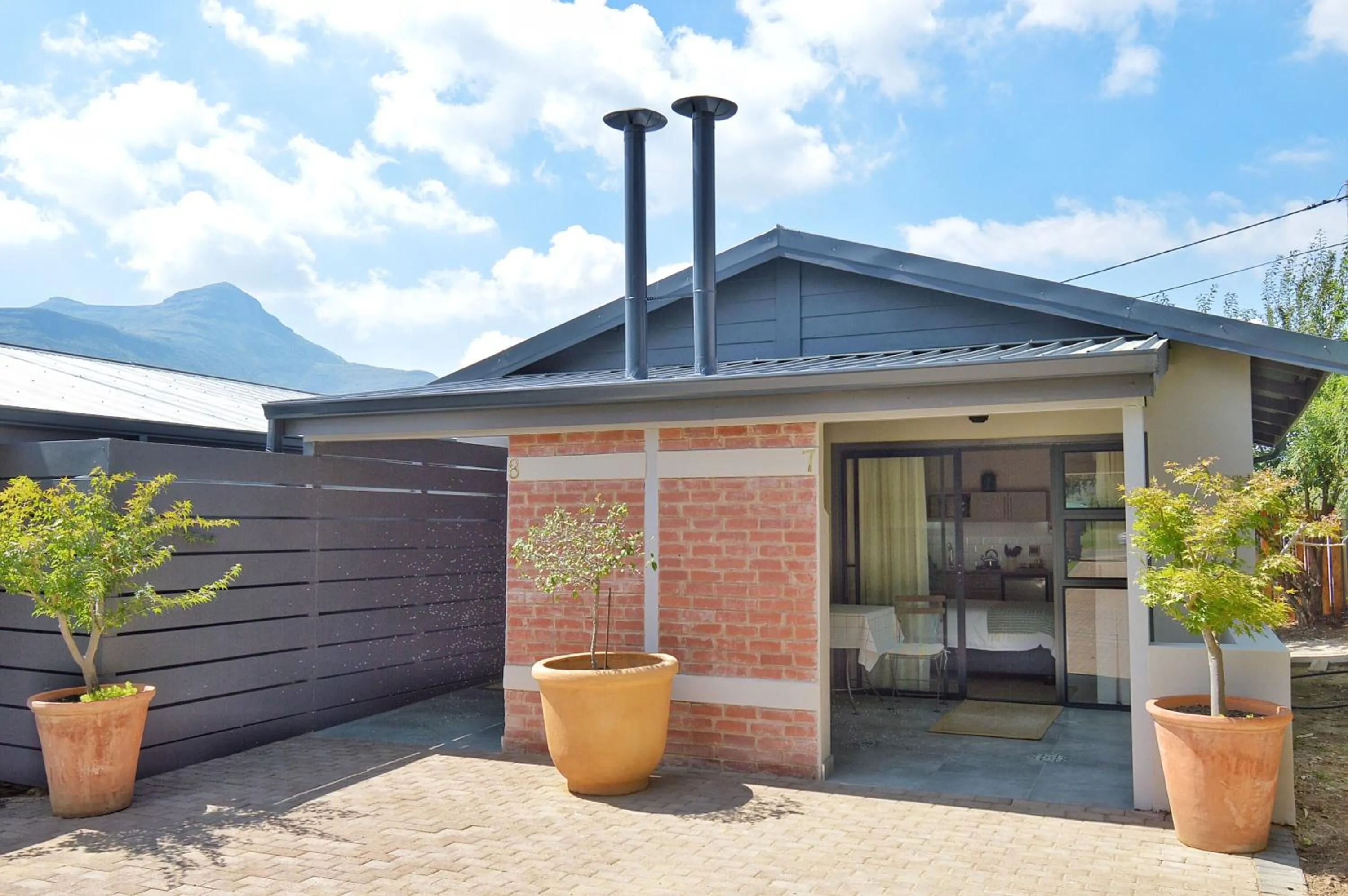 Patio in Clarens Retreat