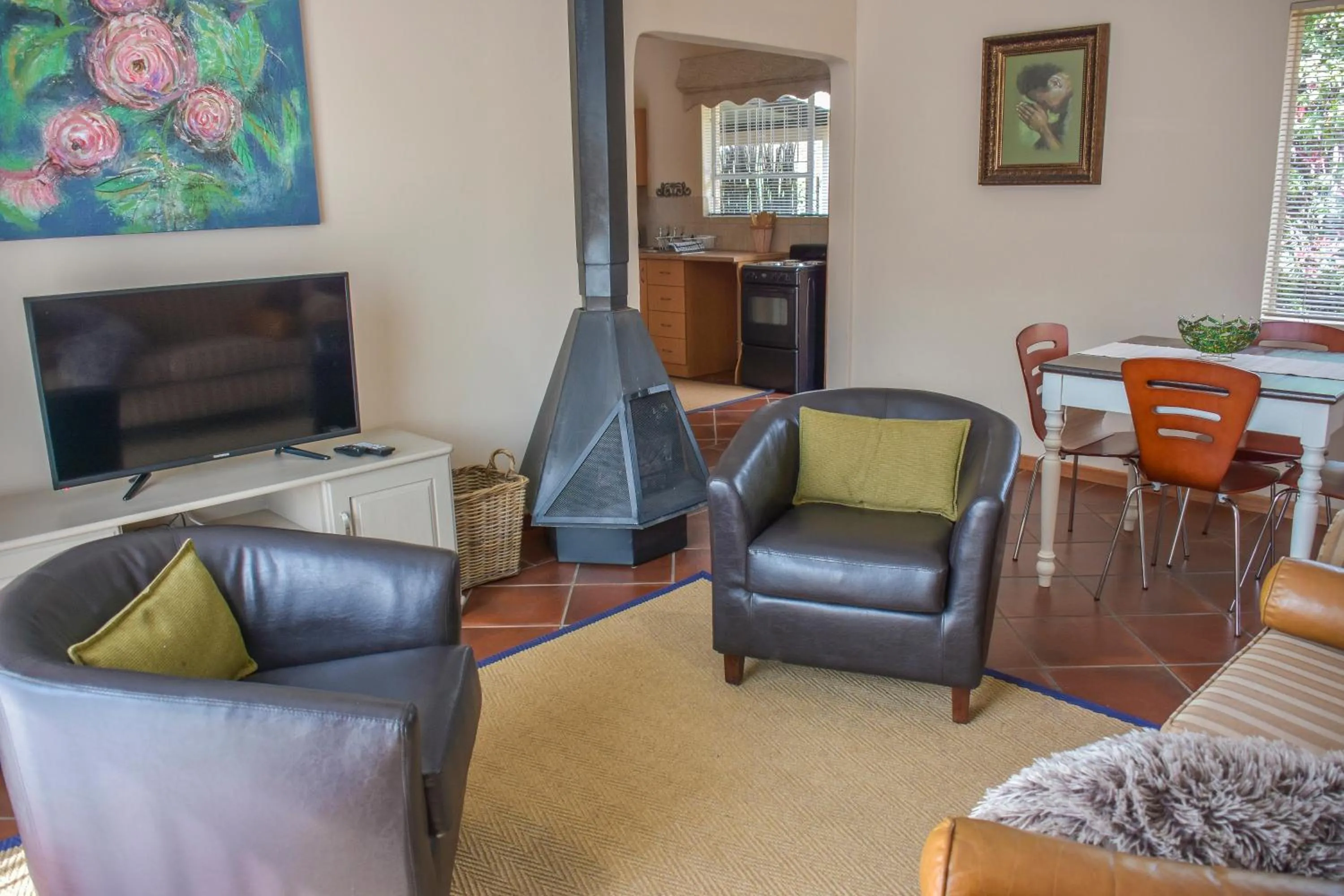 Living room in Clarens Retreat