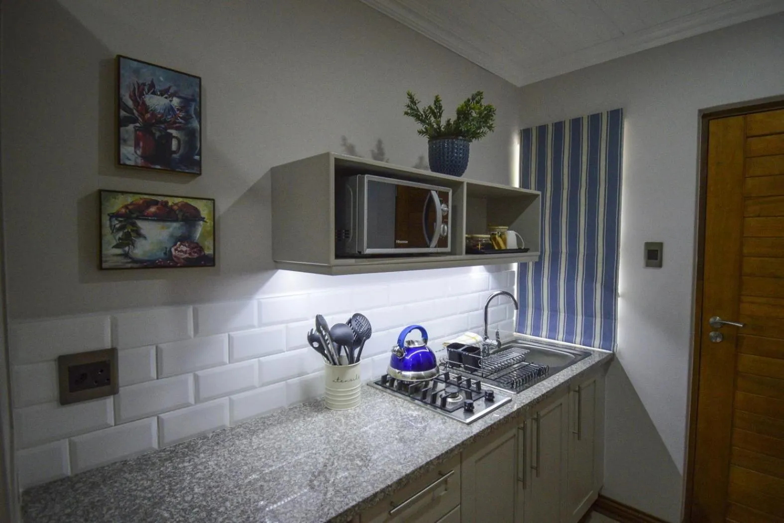 Kitchen or kitchenette in Clarens Retreat