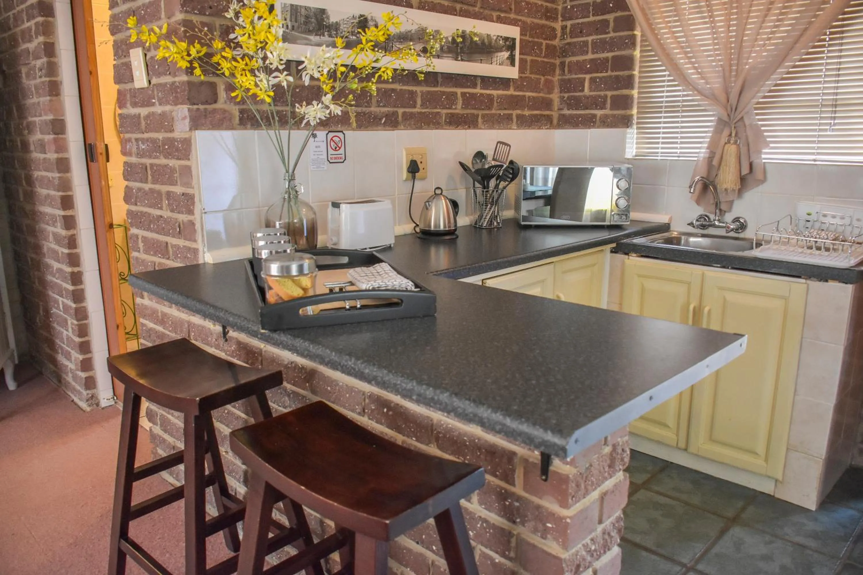 Kitchen or kitchenette in Clarens Retreat