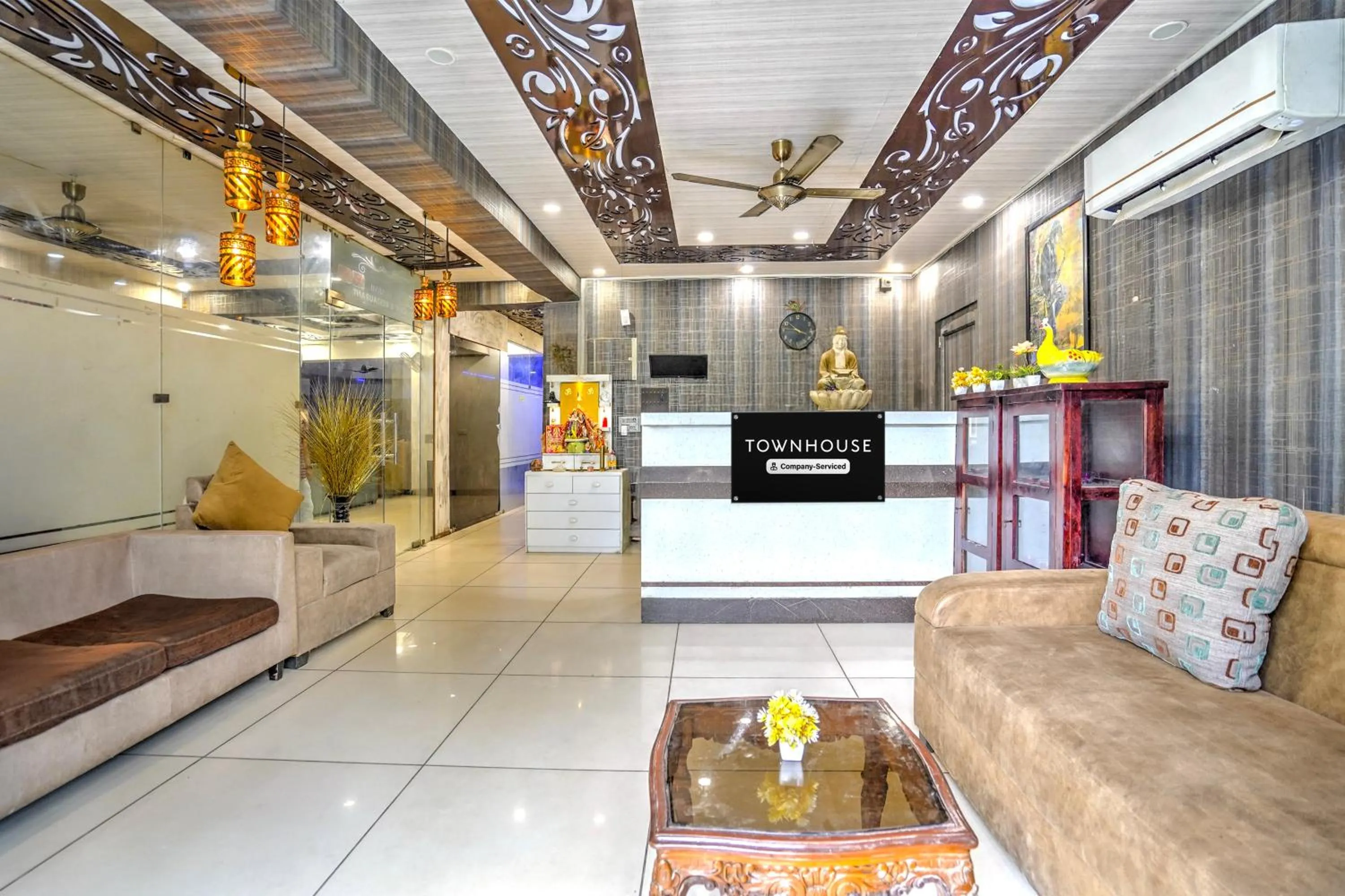 Lobby or reception in Super Townhouse Sector 47 Near Medanta