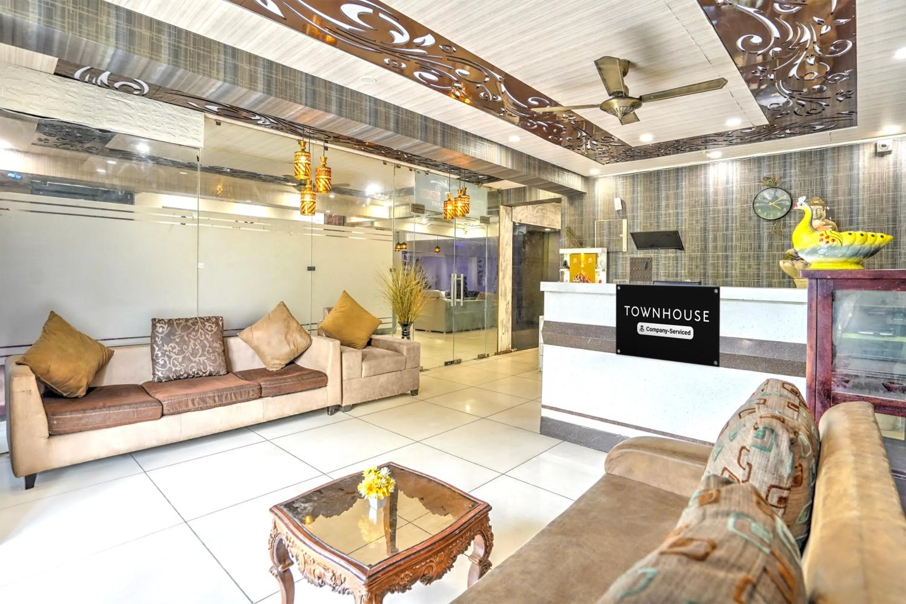 Lobby or reception in Super Townhouse Sector 47 Near Medanta