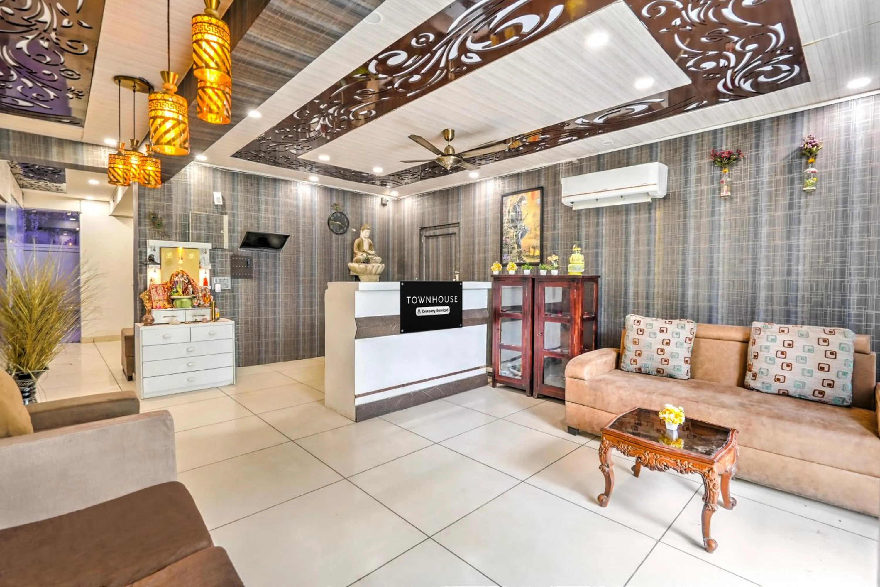 Lobby or reception in Super Townhouse Sector 47 Near Medanta