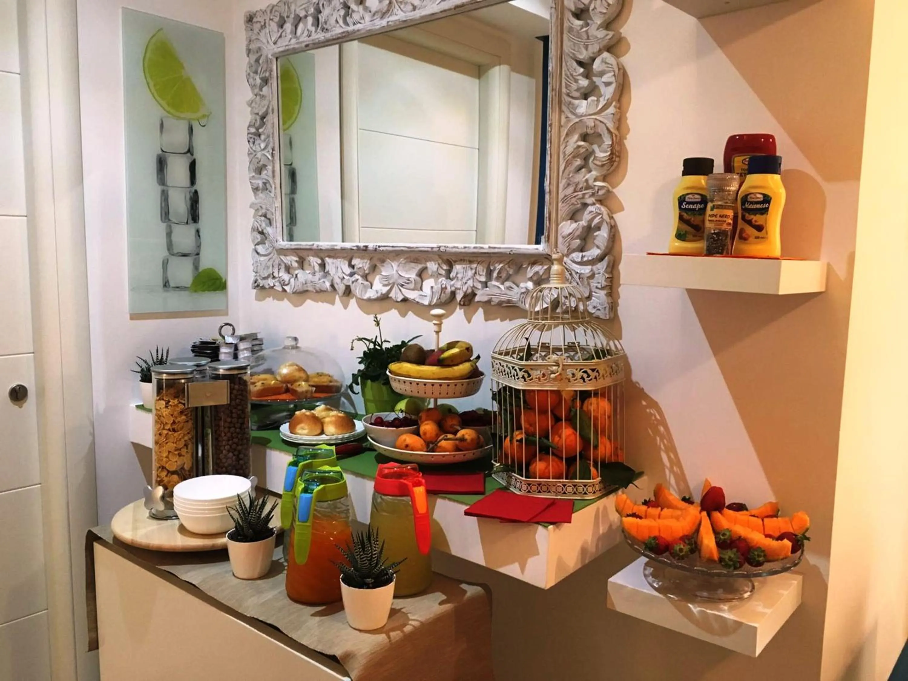 Buffet breakfast in Al Parco Verde B&B