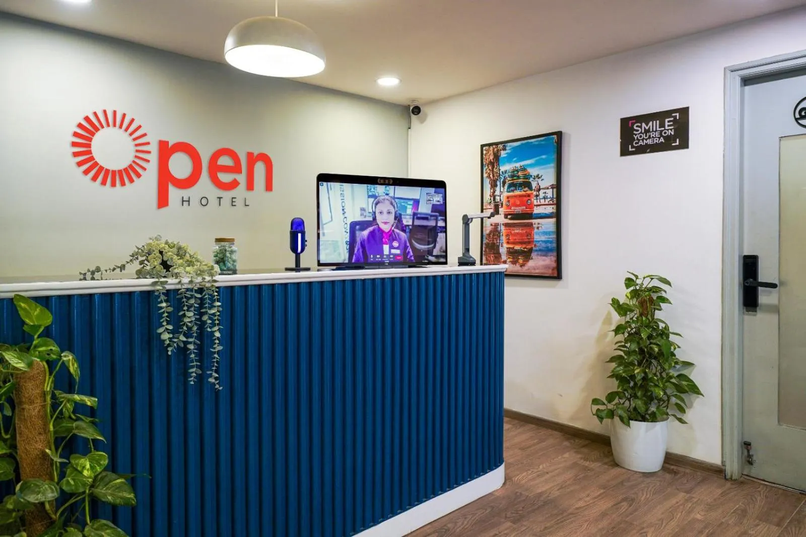 Lobby or reception in Open Hotel by Olive - Moka