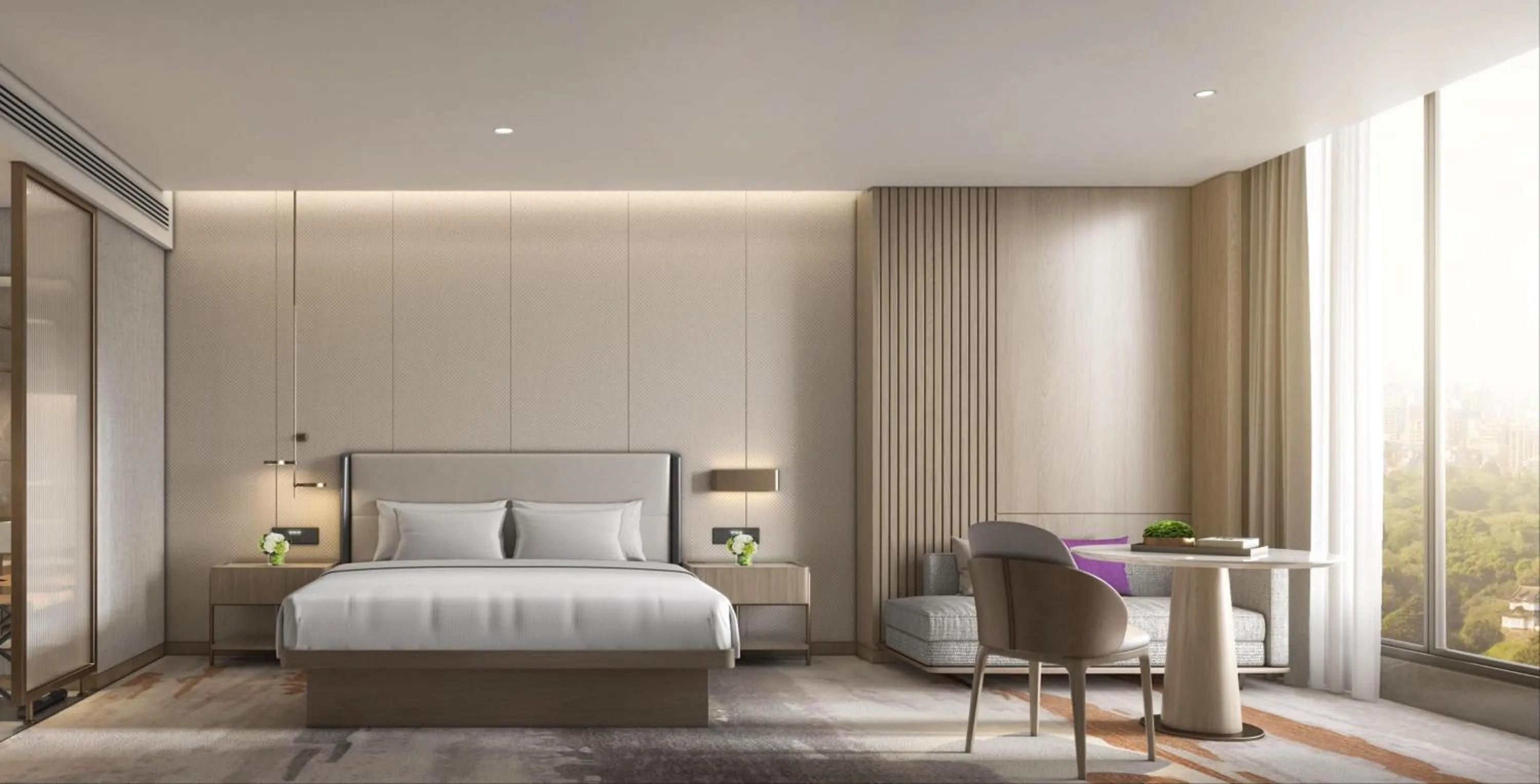 Bed in Elong Hotel Jakarta PIK