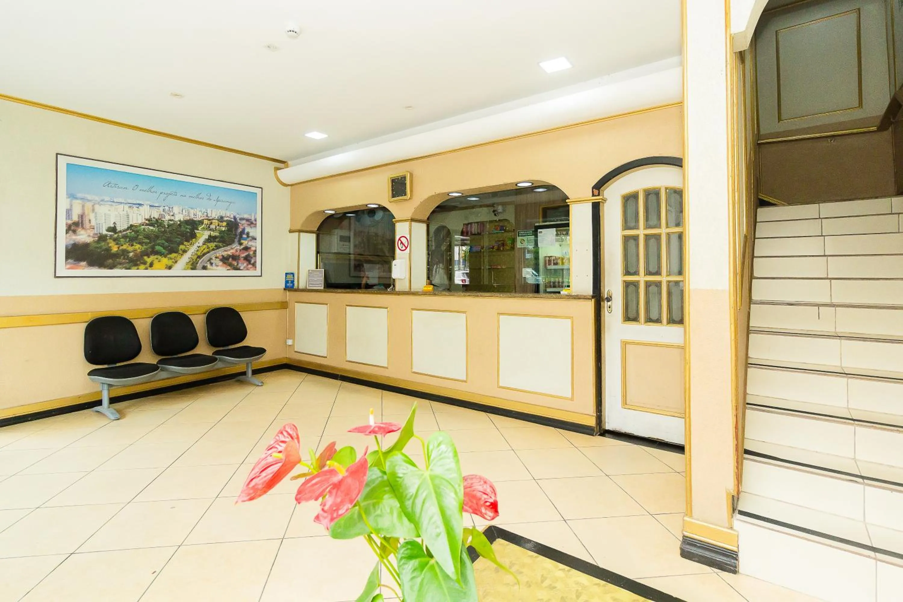 Lobby or reception in Hotel Ourinhos - Centro de São Paulo - Próximo 25 de Março e Brás