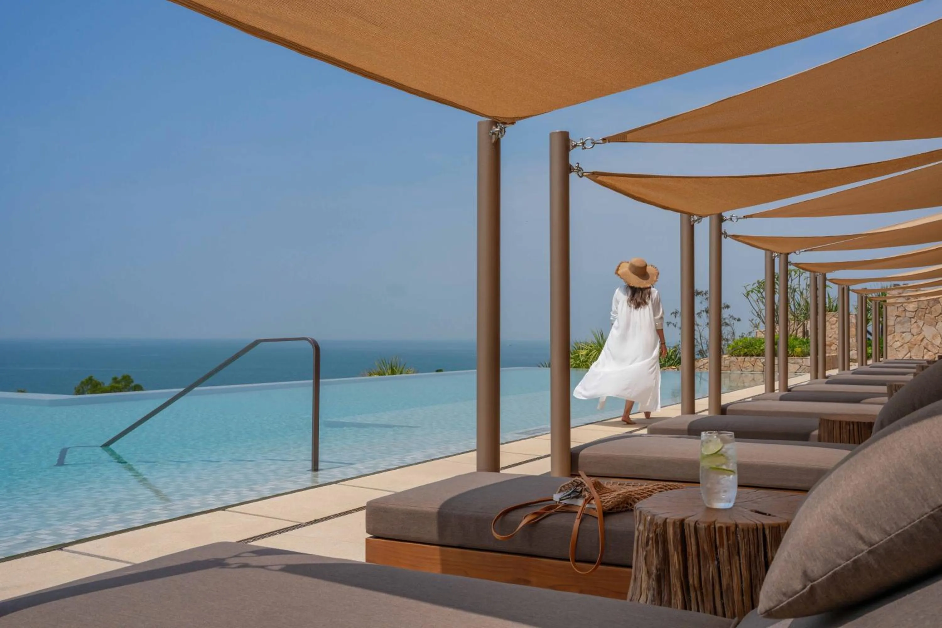 Swimming pool in Alila Dong'Ao Island Zhuhai