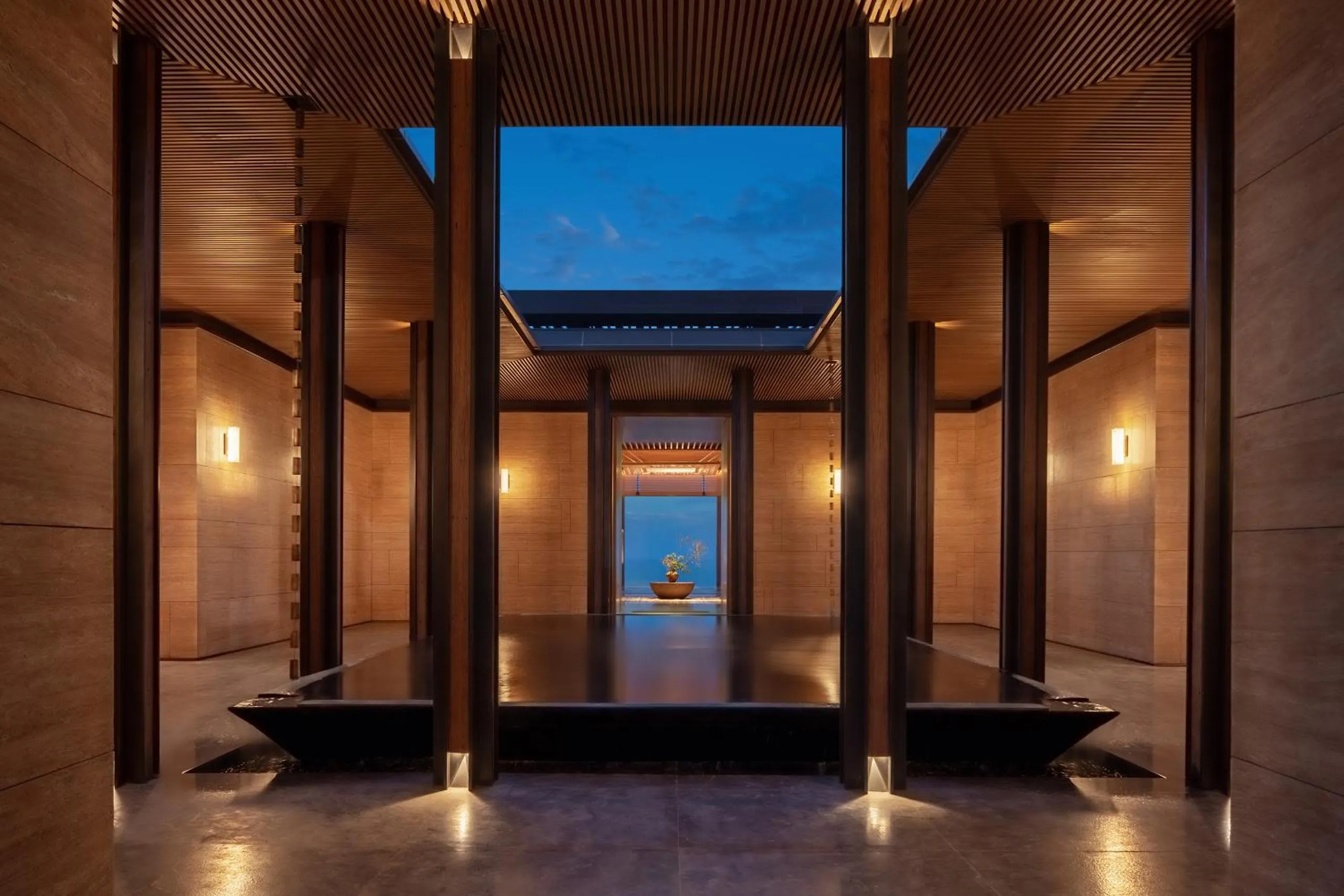 Lobby or reception in Alila Dong'Ao Island Zhuhai