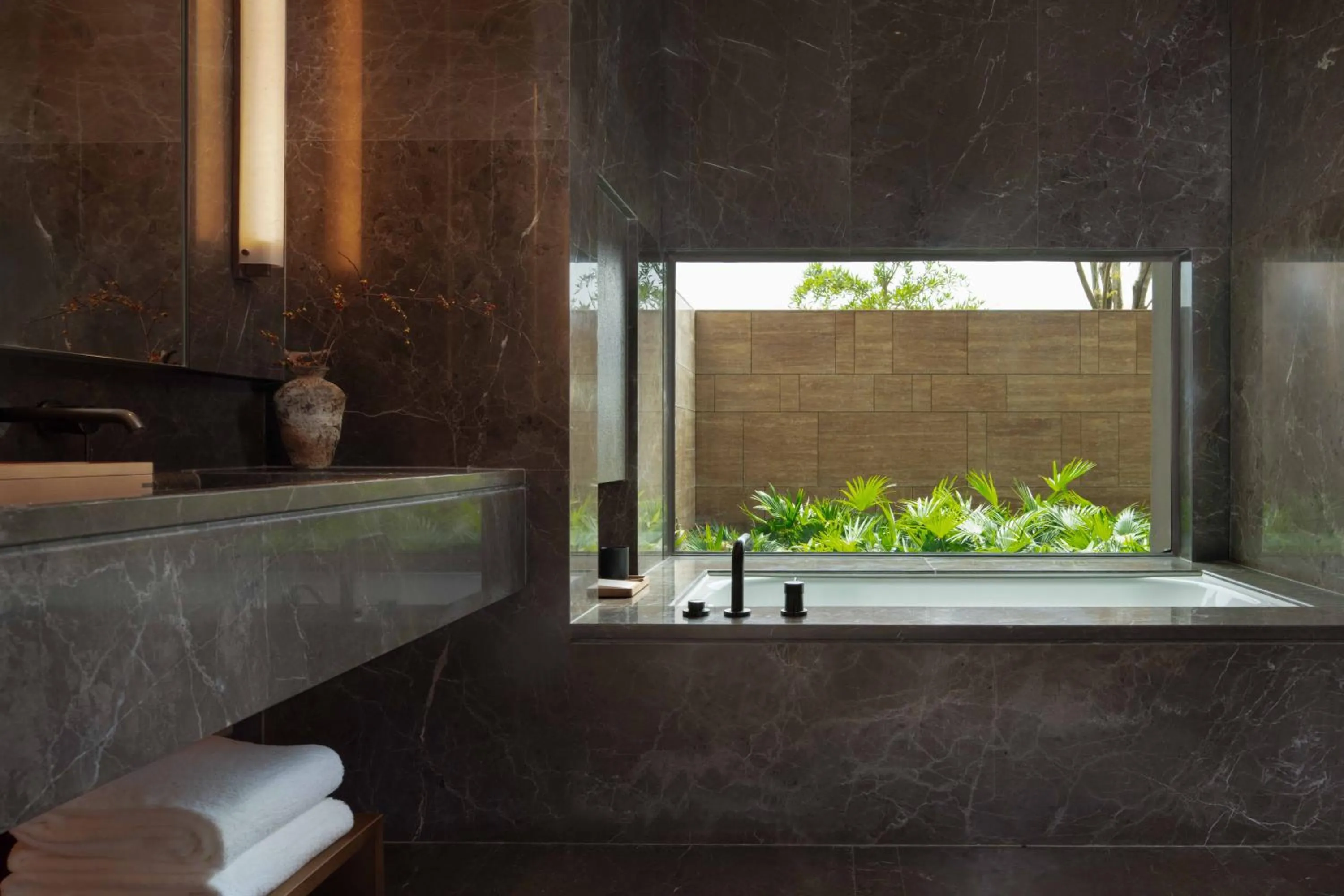 Bathroom in Alila Dong'Ao Island Zhuhai