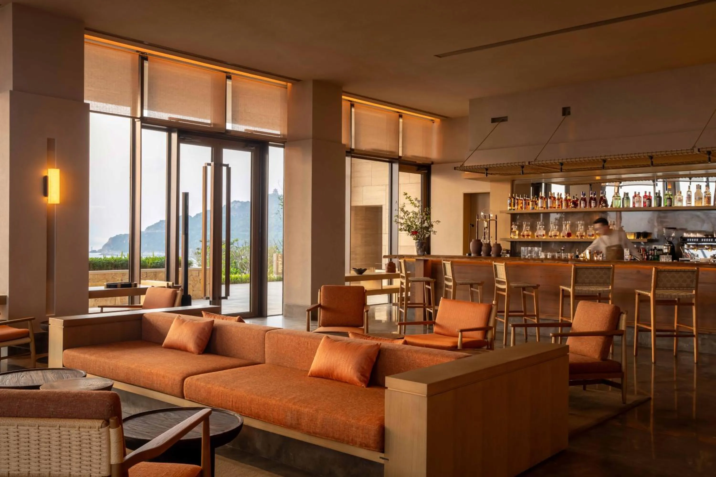 Lounge or bar in Alila Dong'Ao Island Zhuhai