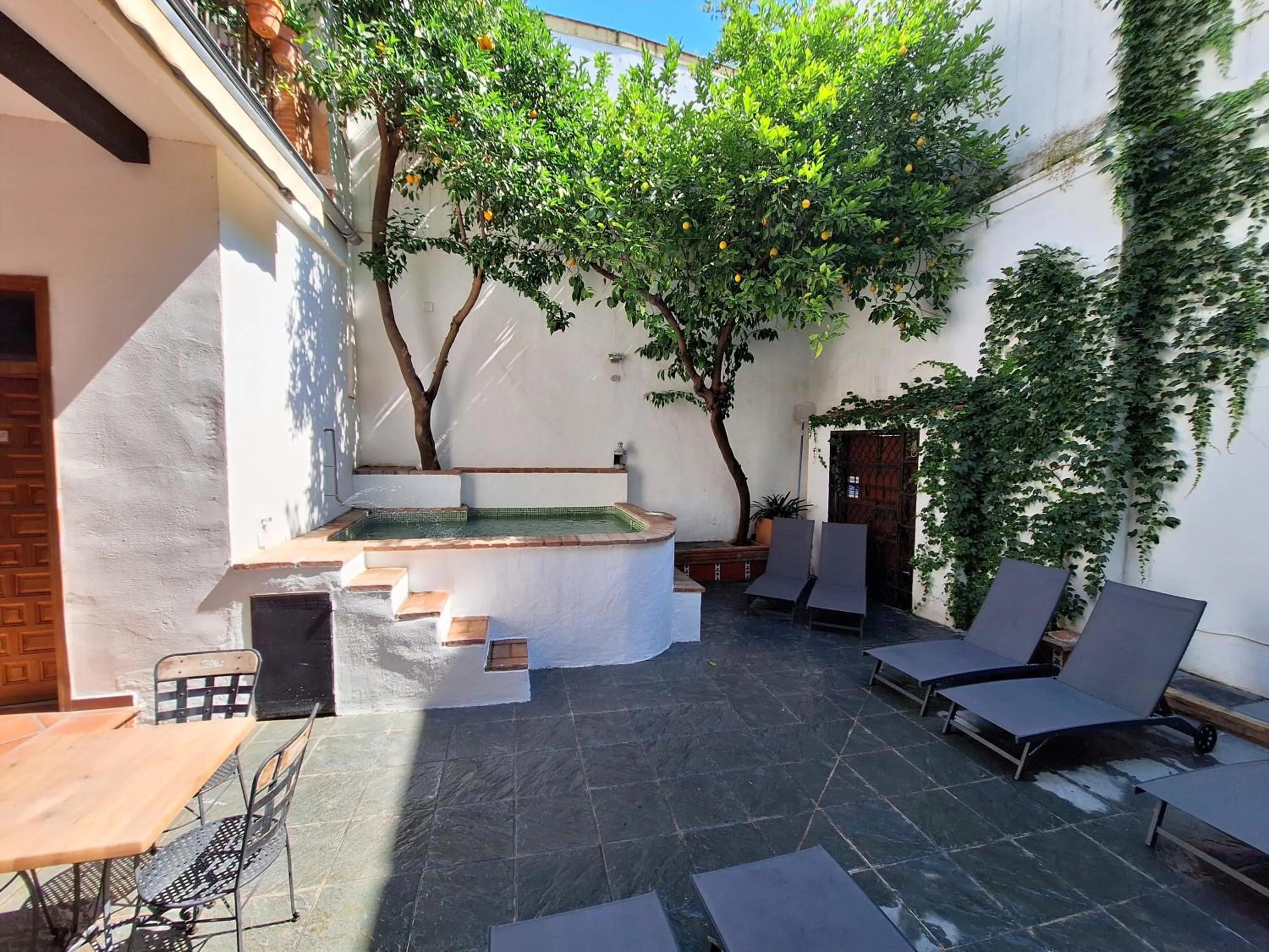 Swimming pool in Hotel Casa de los Azulejos