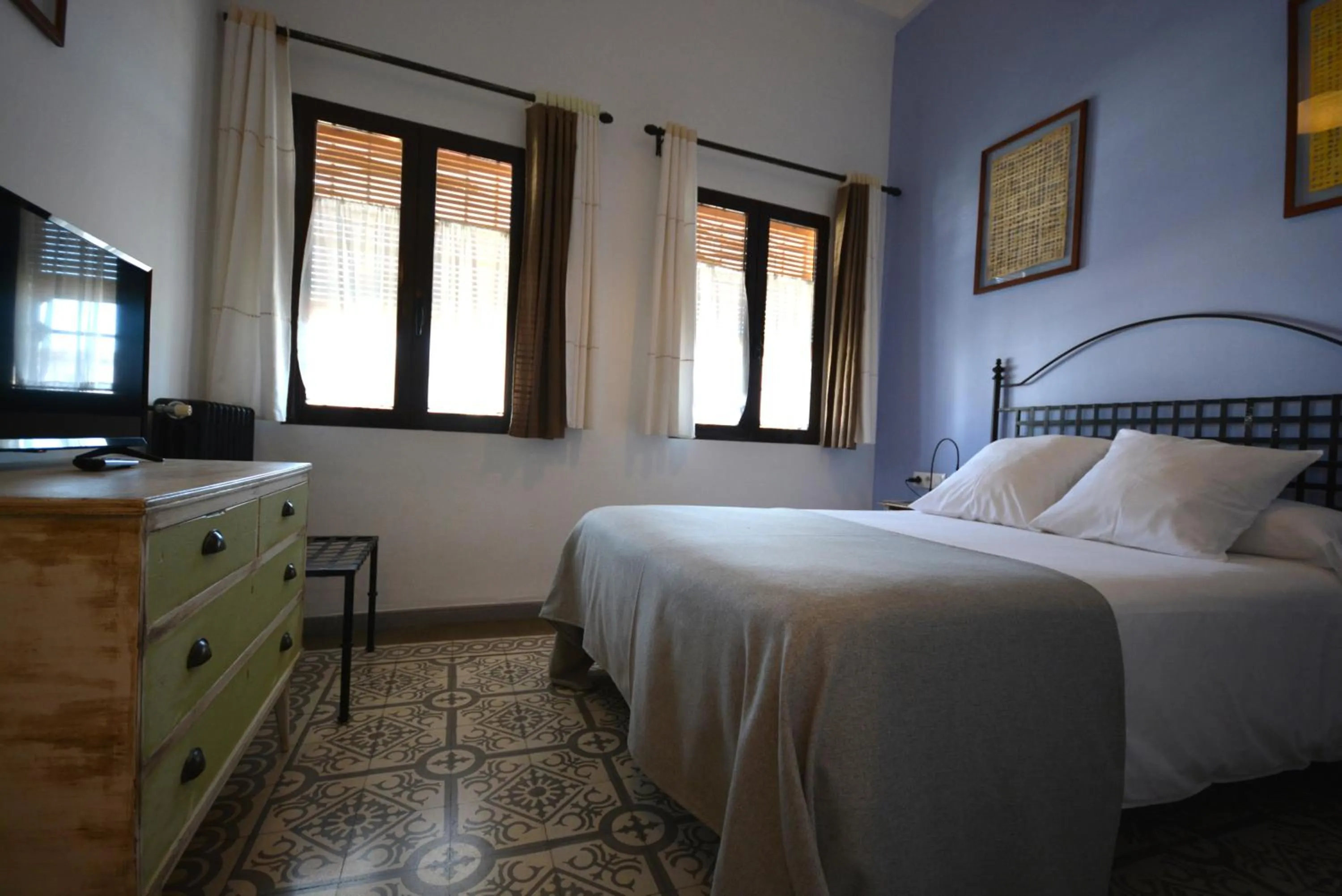 Bed in Hotel Casa de los Azulejos