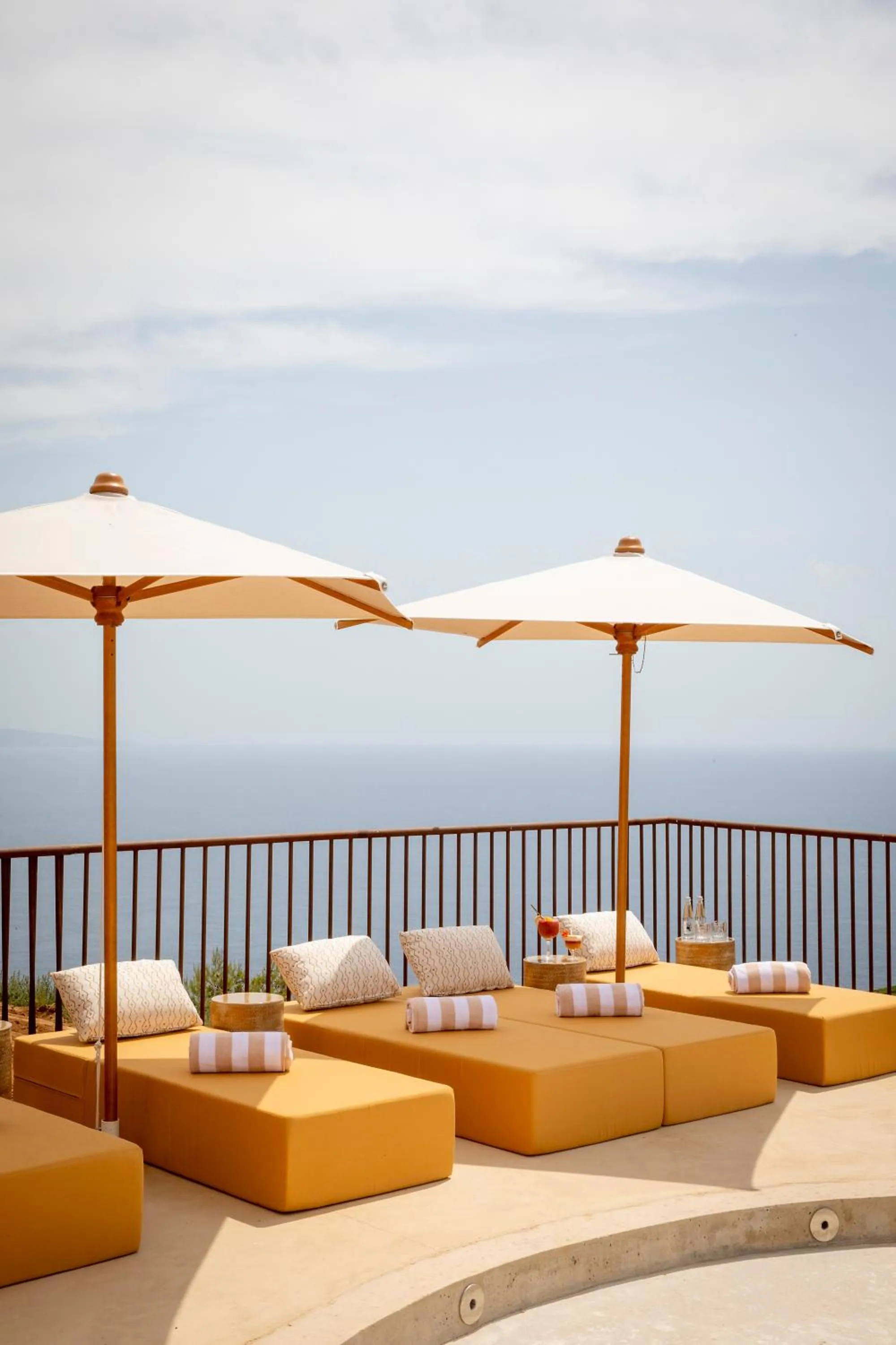 Natural landscape in Hôtel Mylos - Cargèse, Piscine Intérieure et Extérieure