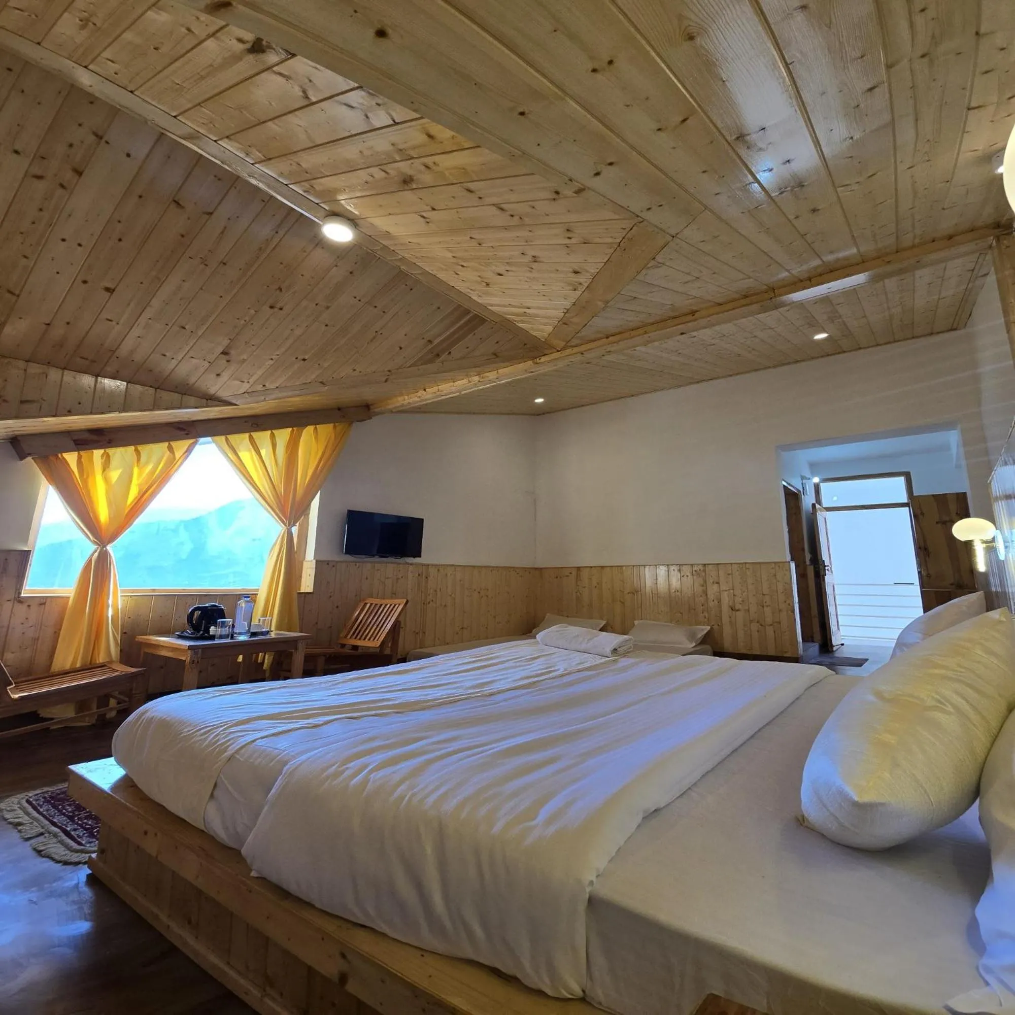 Bed in MB Igloo Resort