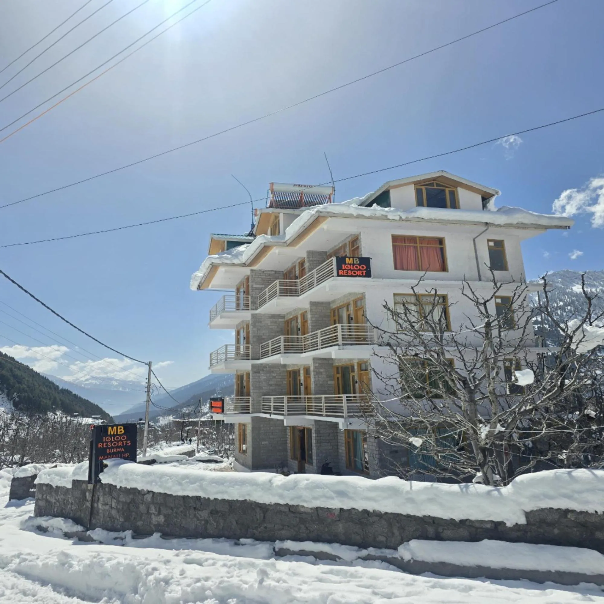 Property building in MB Igloo Resort