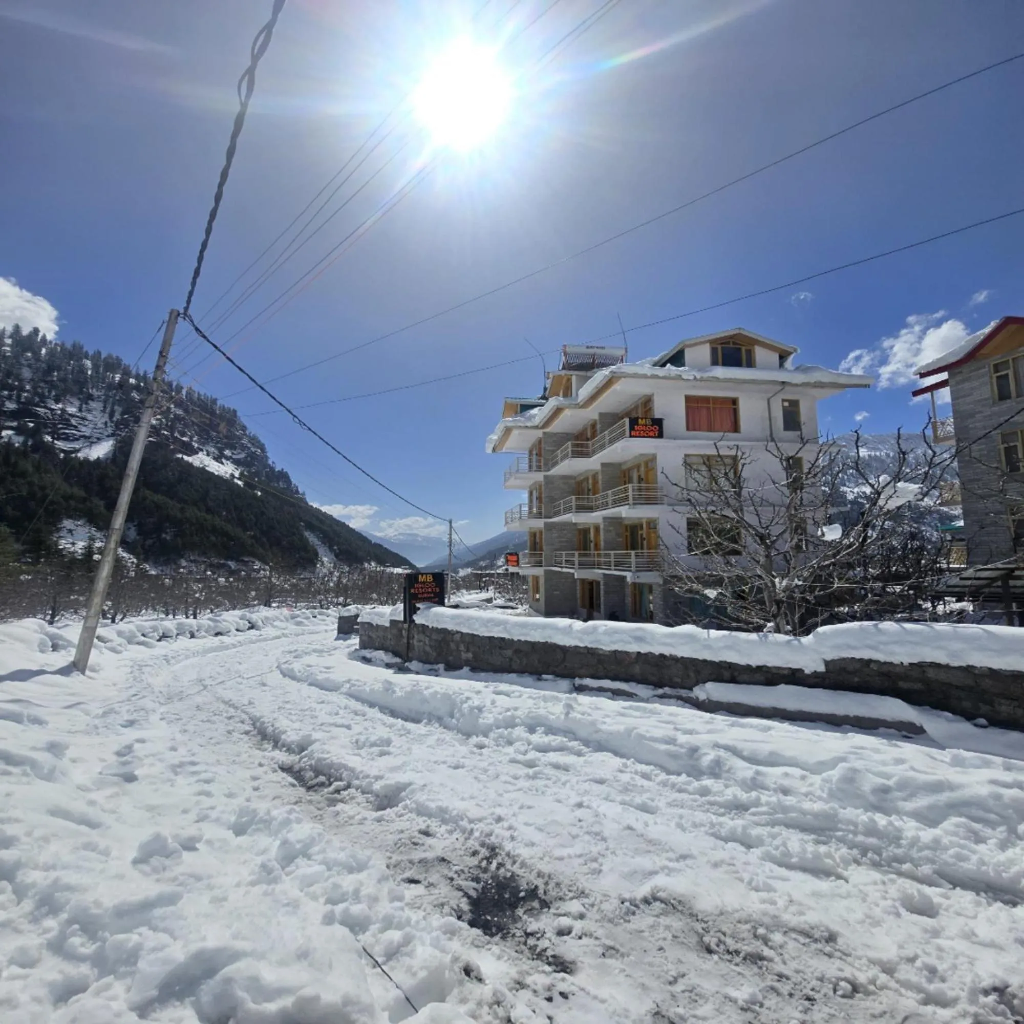 Property building in MB Igloo Resort