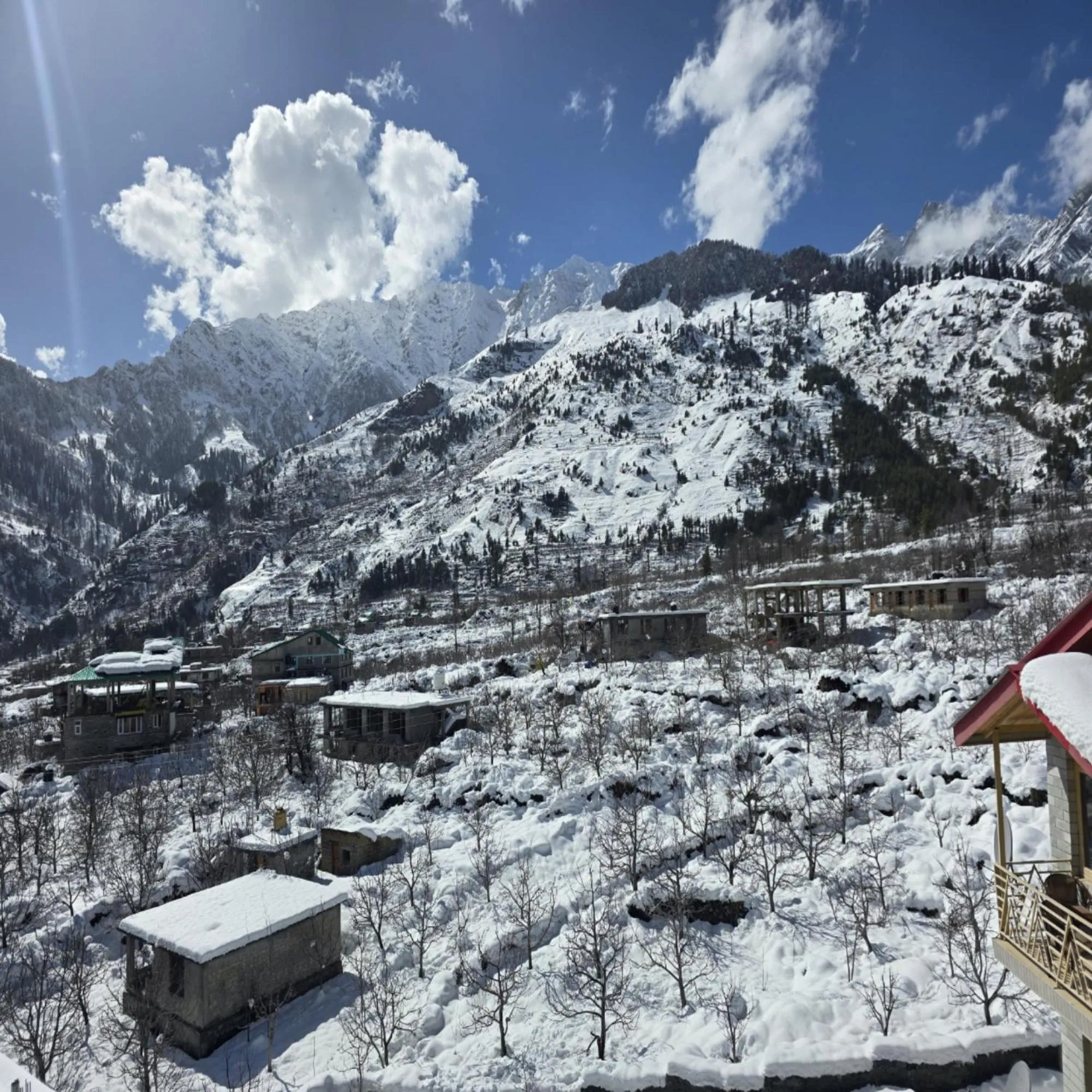 Natural landscape in MB Igloo Resort