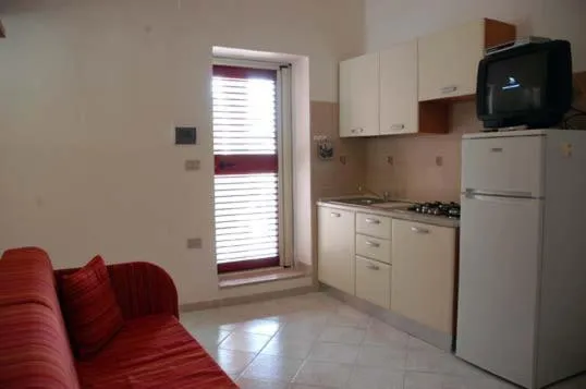 Kitchen or kitchenette in Villa Celeste Apartments Vieste -