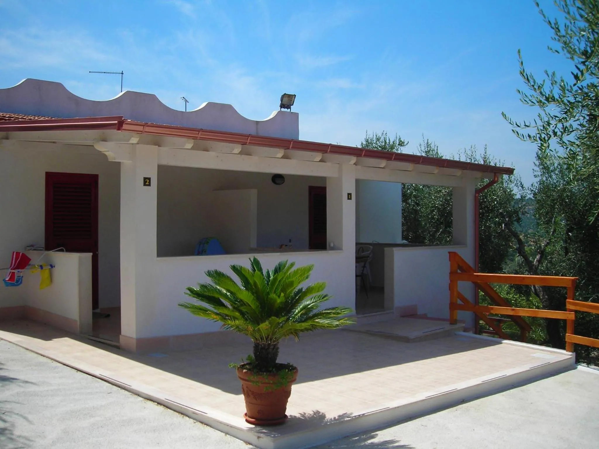 Property building in Villa Celeste Apartments Vieste -