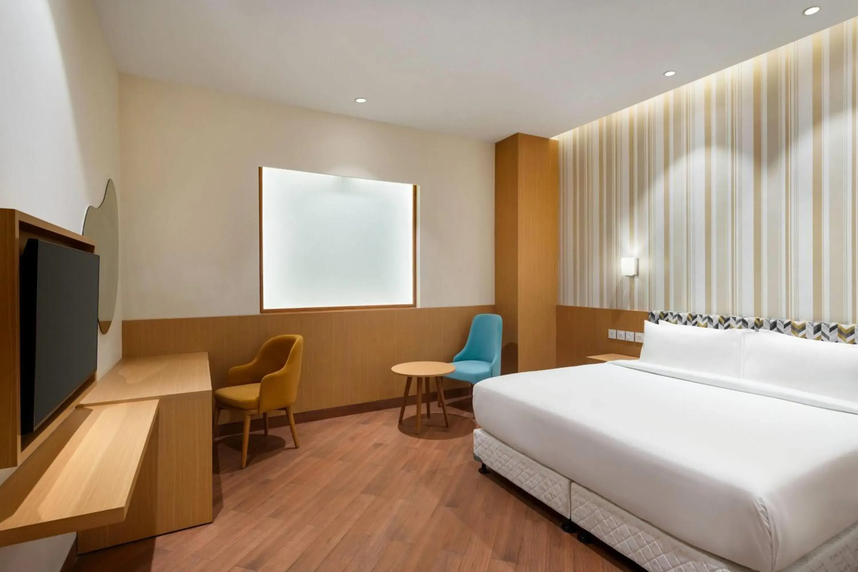 Photo of the whole room, Bed in Ramada Encore by Wyndham Lucknow Airport Photo of the whole room, Bed in Ramada Encore by Wyndham Lucknow Airport