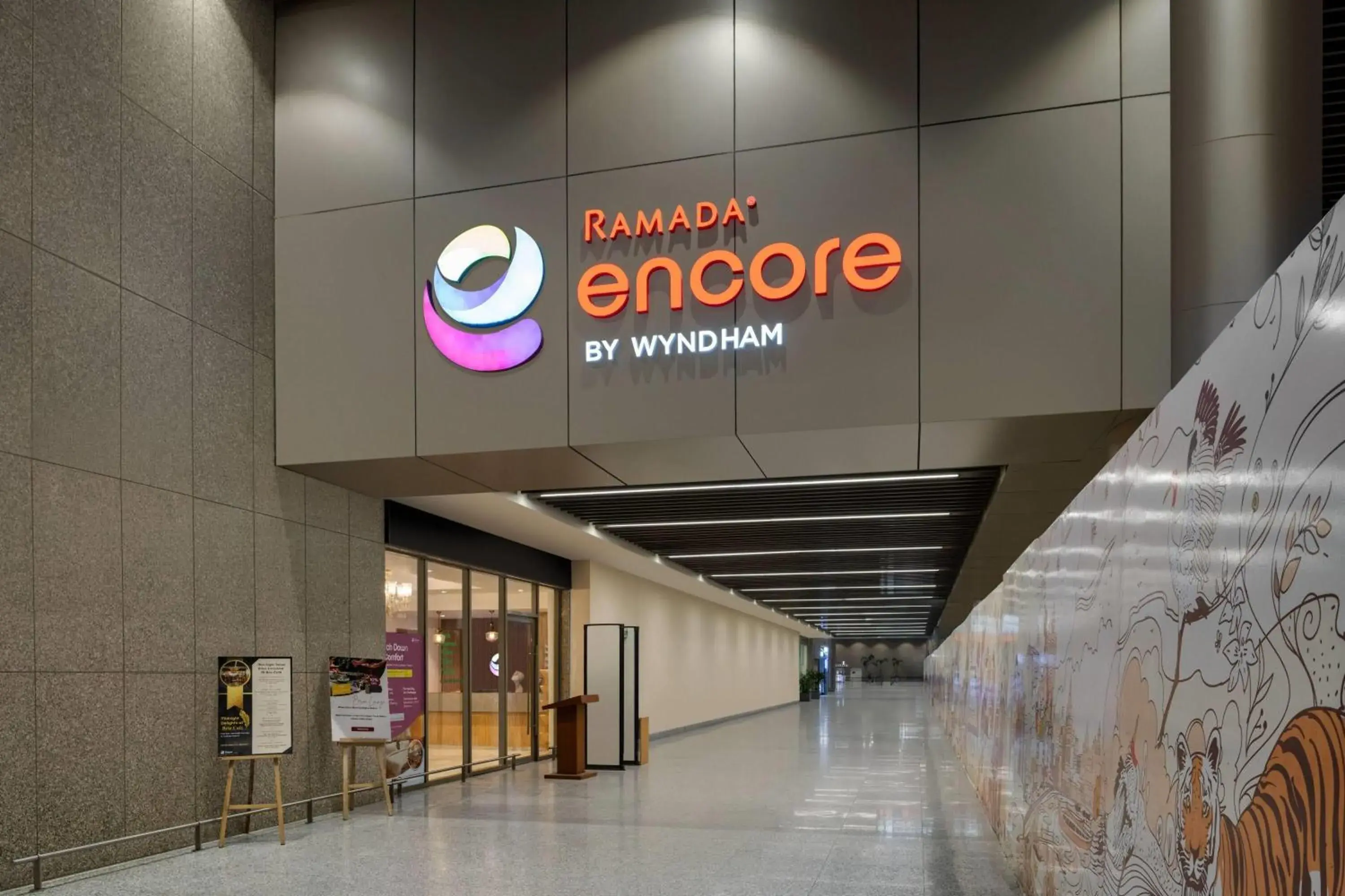 Property building in Ramada Encore by Wyndham Lucknow Airport Property building in Ramada Encore by Wyndham Lucknow Airport