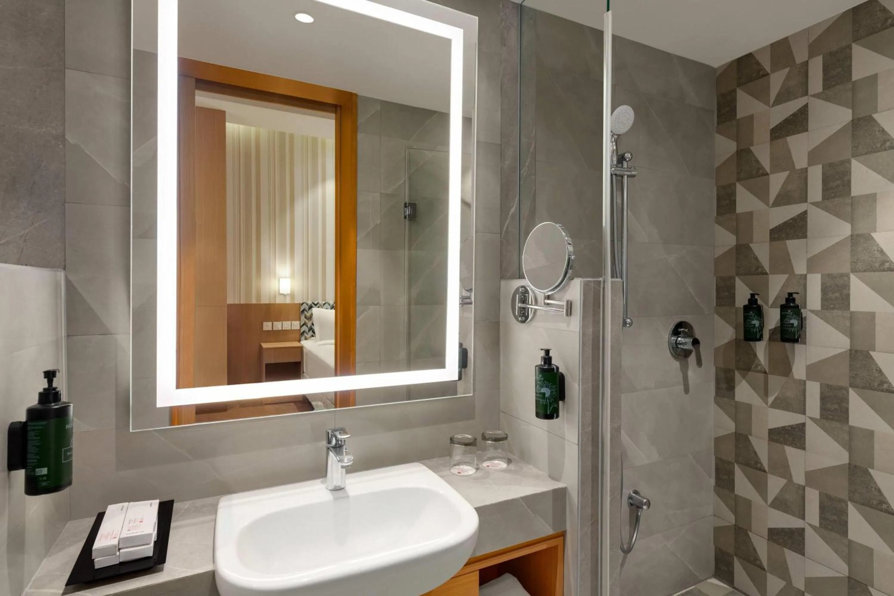 Bathroom in Ramada Encore by Wyndham Lucknow Airport
