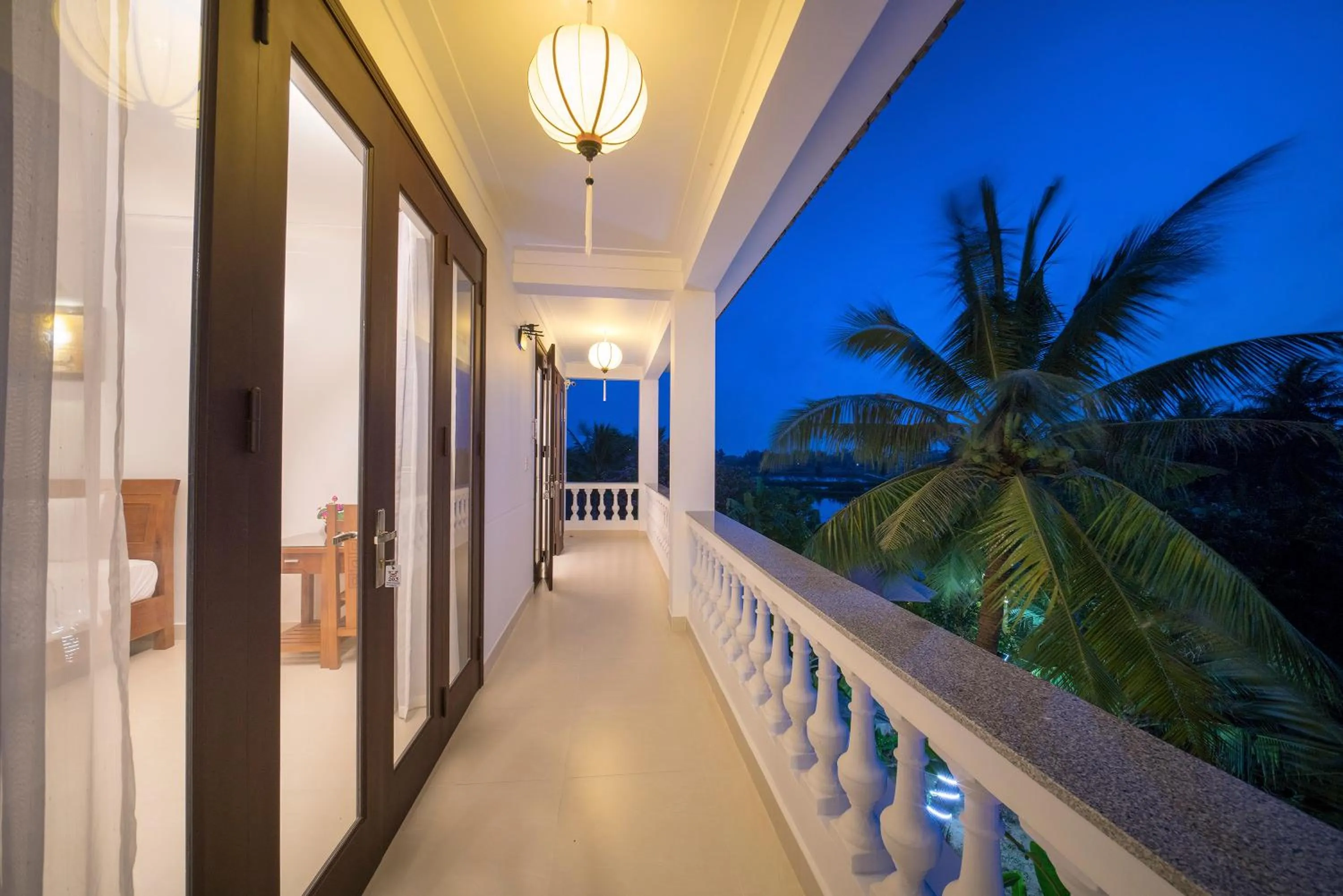 Decorative detail, Balcony/Terrace in Luna Villa