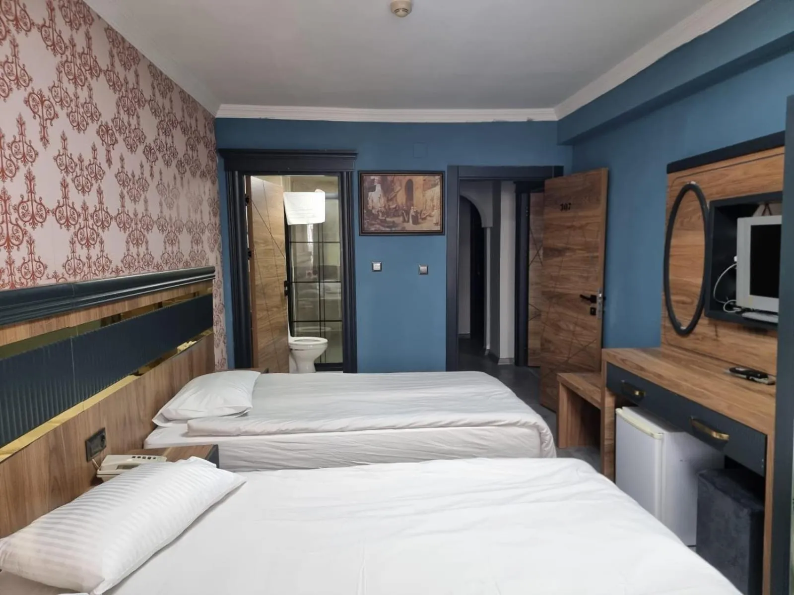 Bed in Madi Hotel Ankara