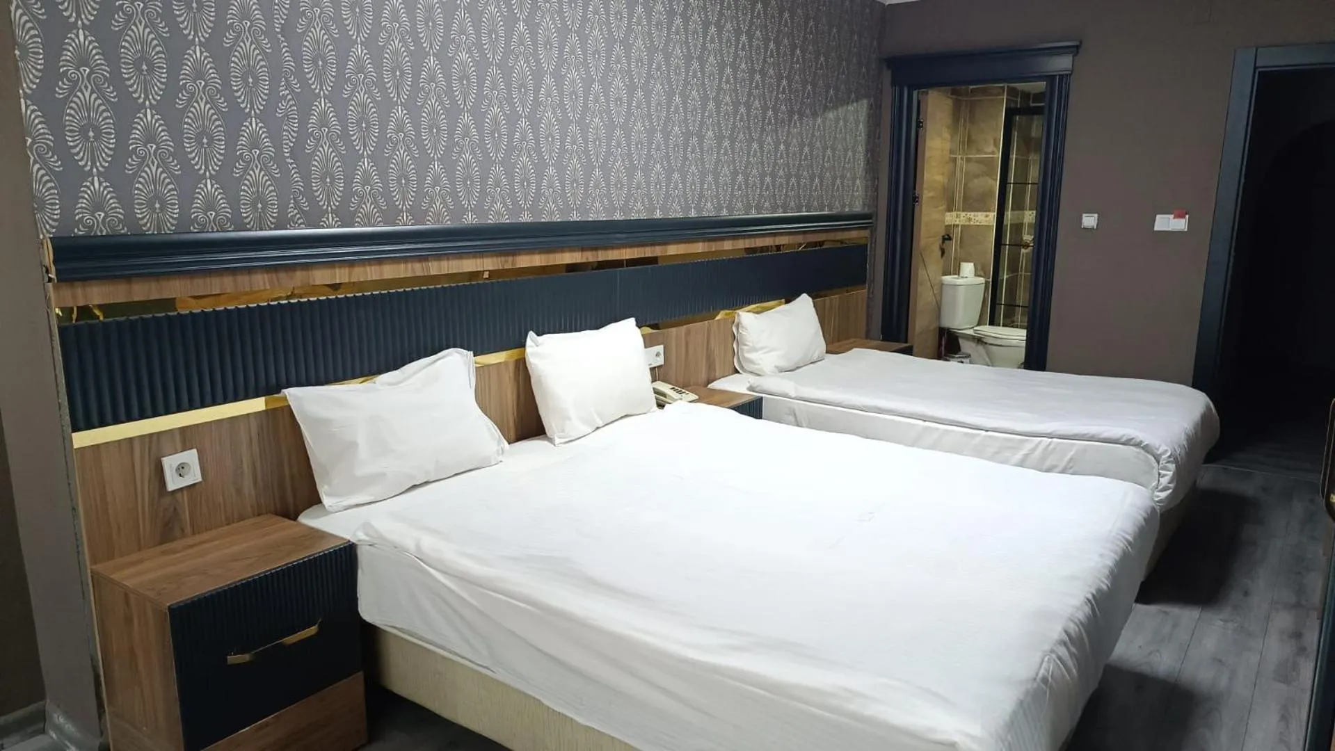 Bed in Madi Hotel Ankara