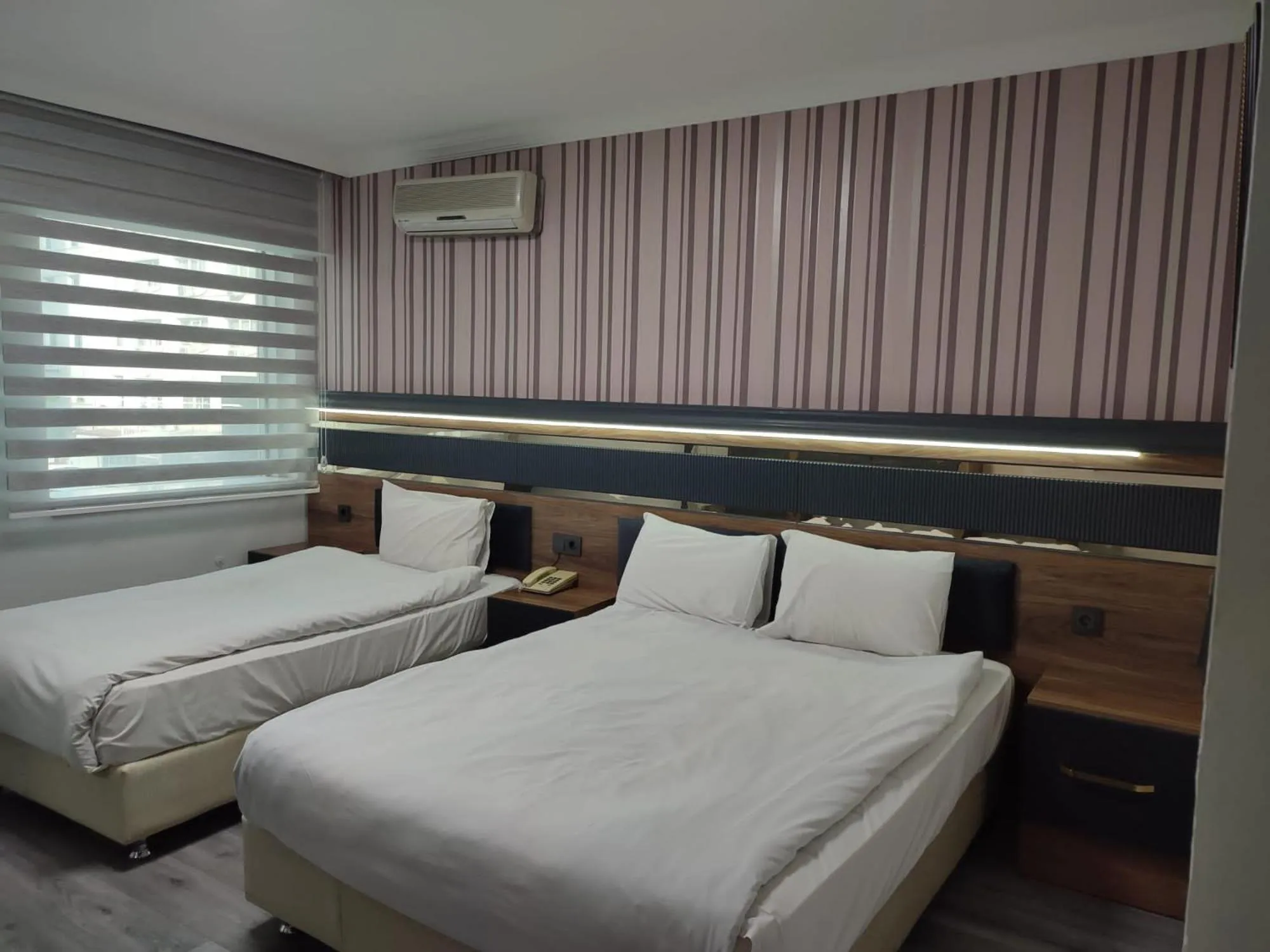 Bed in Madi Hotel Ankara