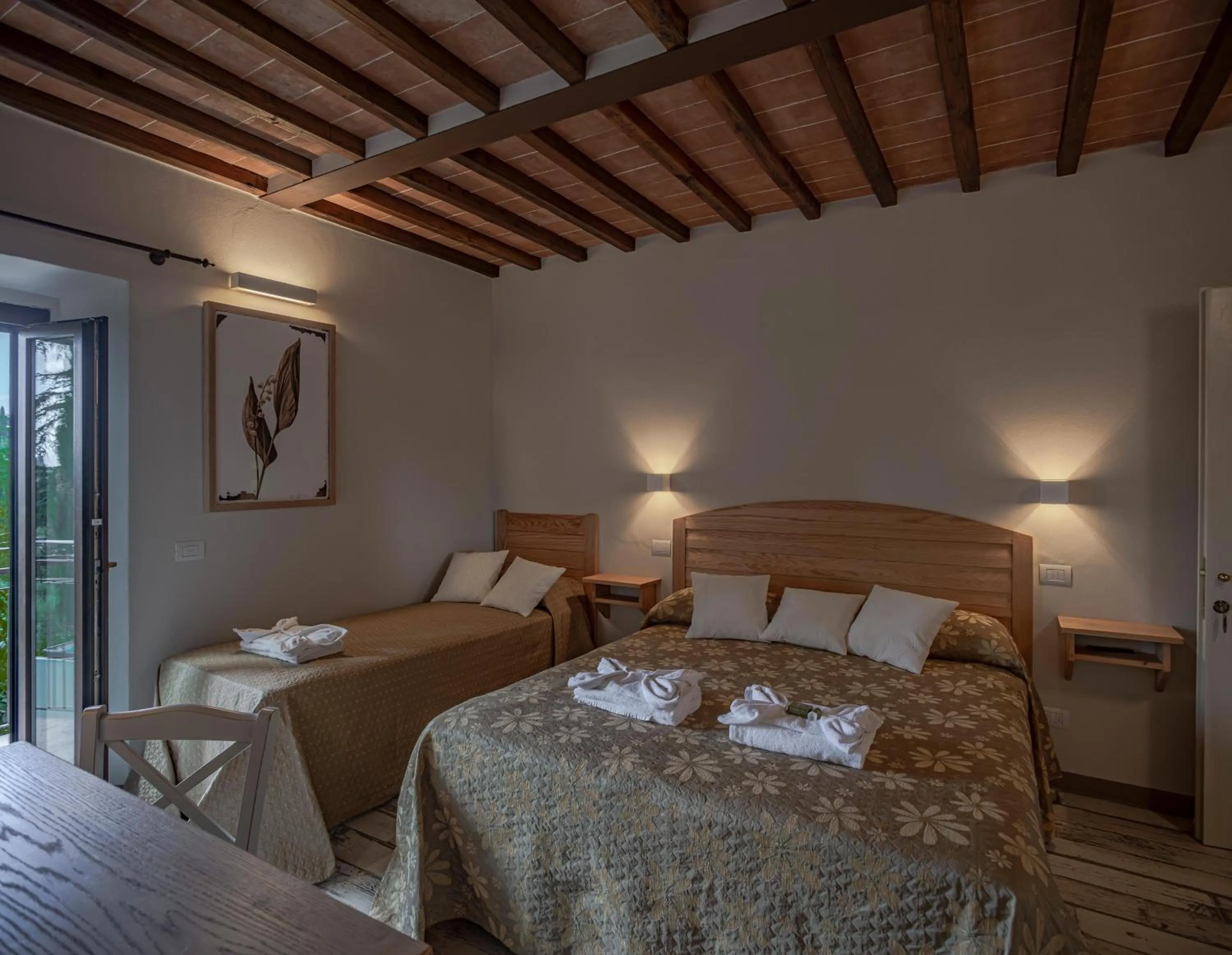Bed in Il Casale Del Cotone