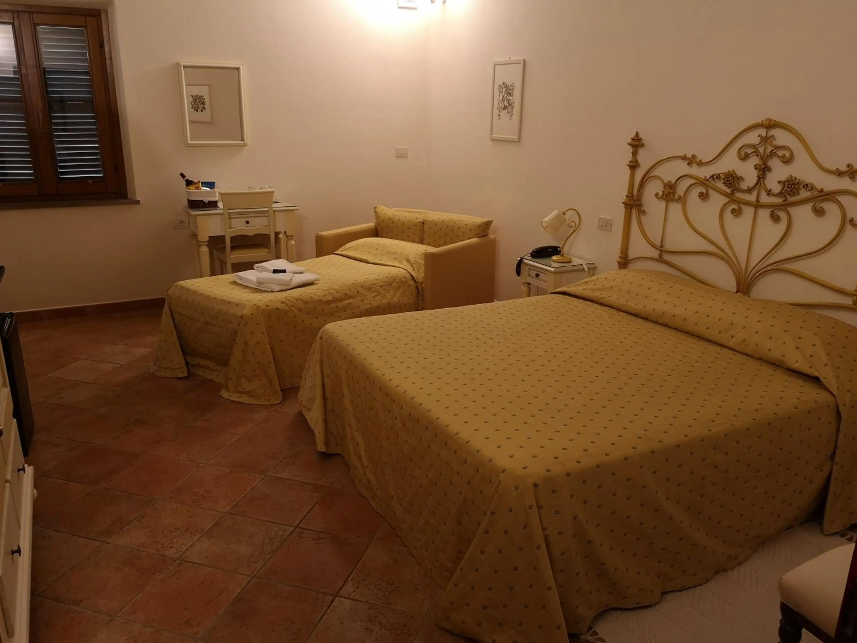 Bed in Il Casale Del Cotone