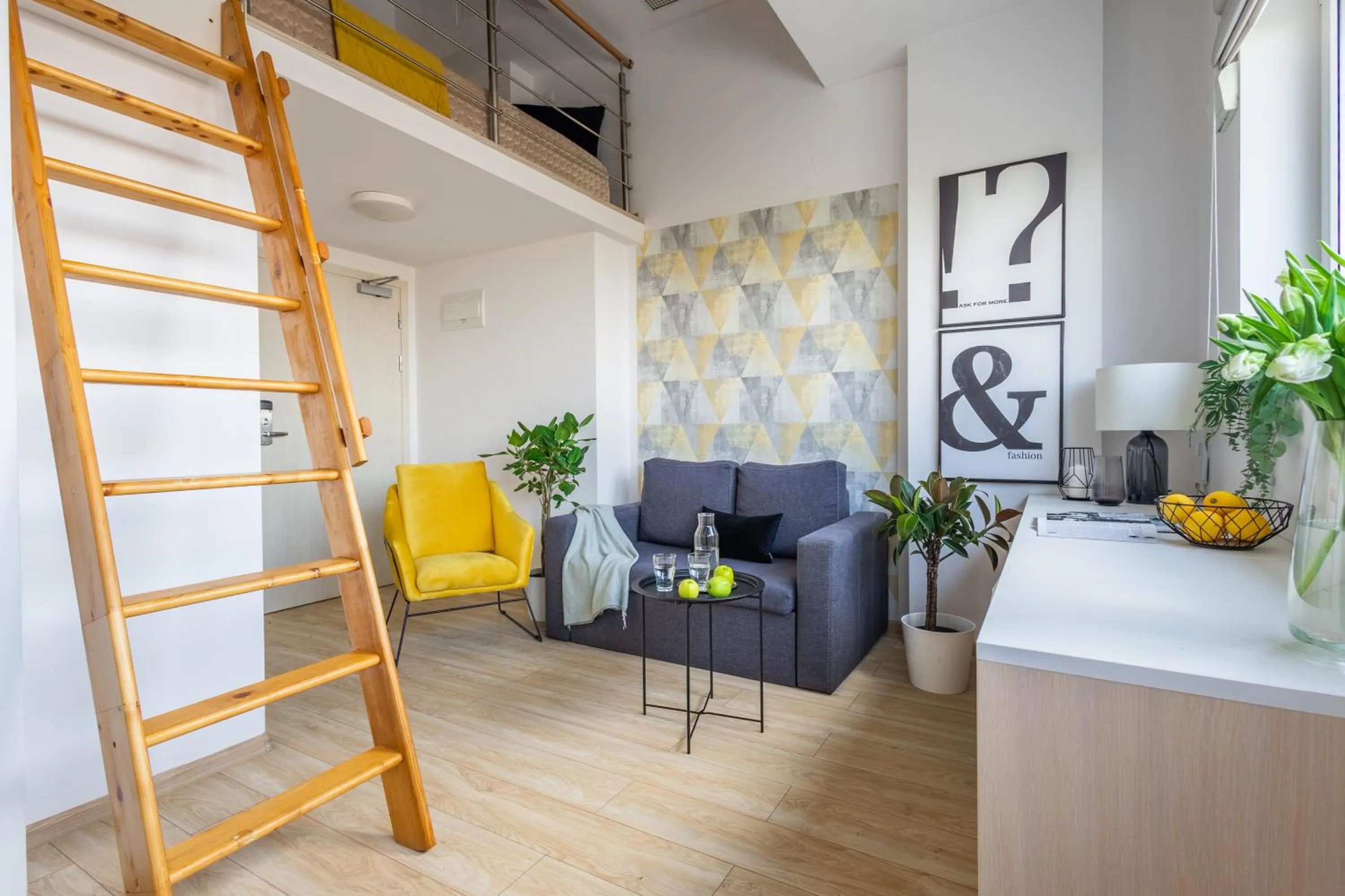 Living room in Starter 24 Wrocław