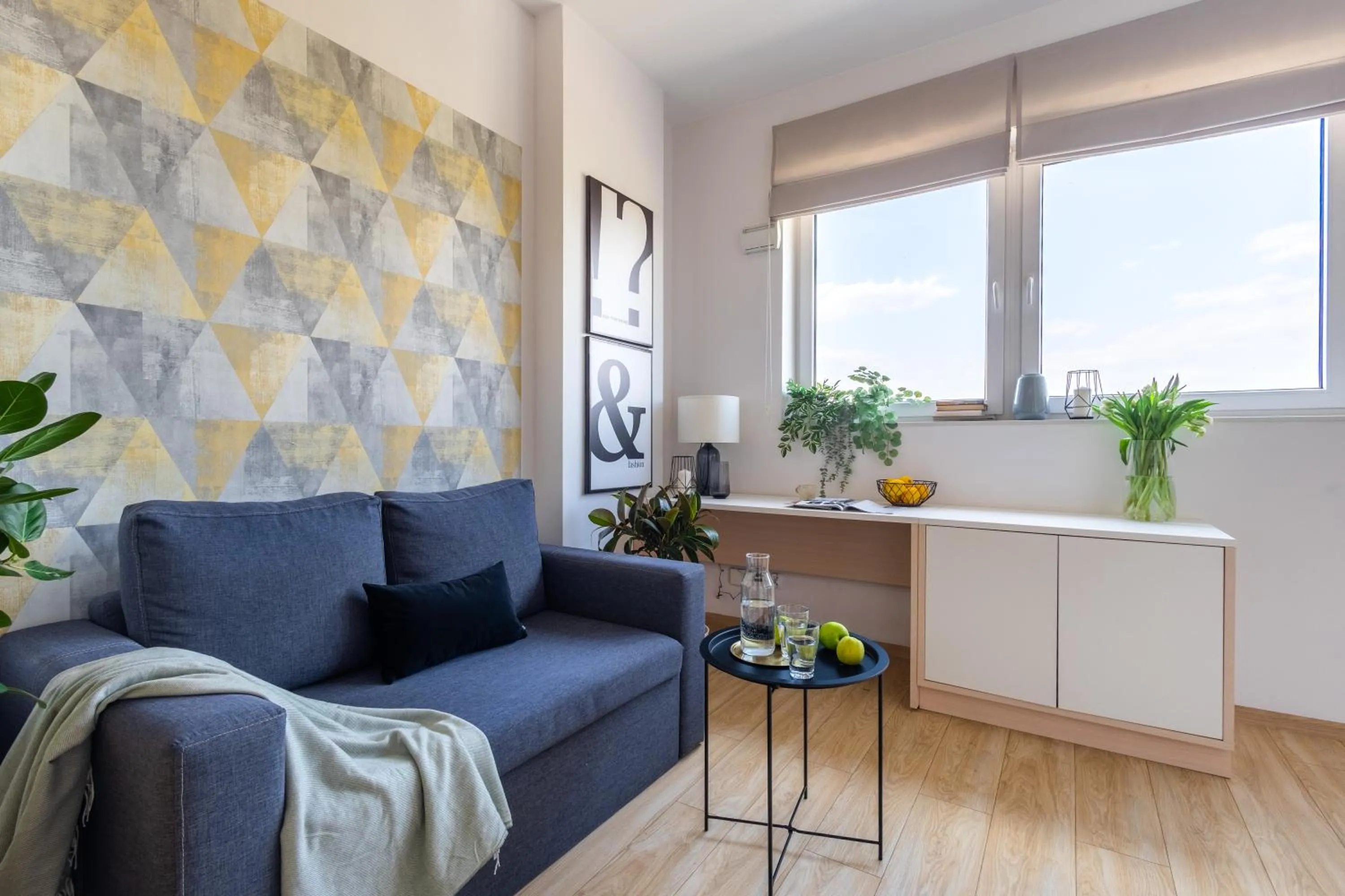 Living room in Starter 24 Wrocław